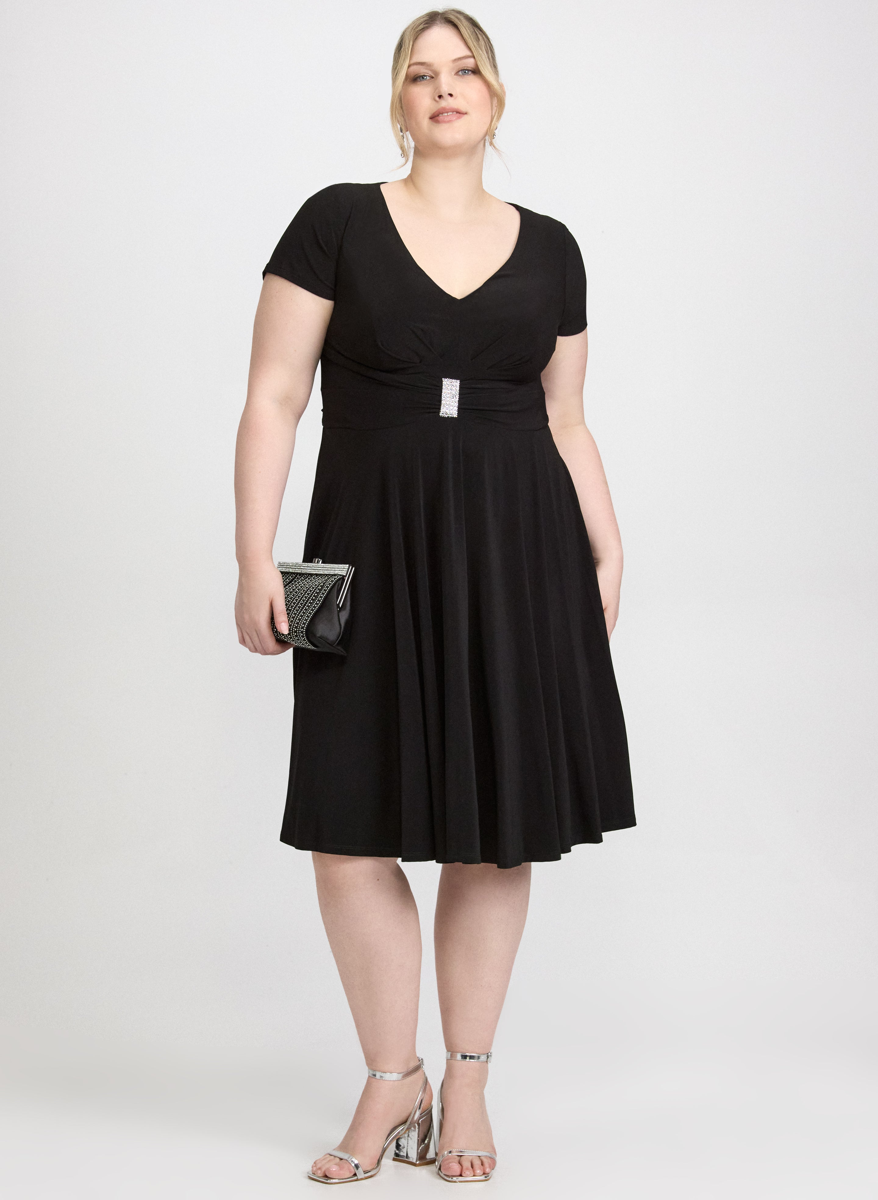 Short Sleeve Jersey Dress