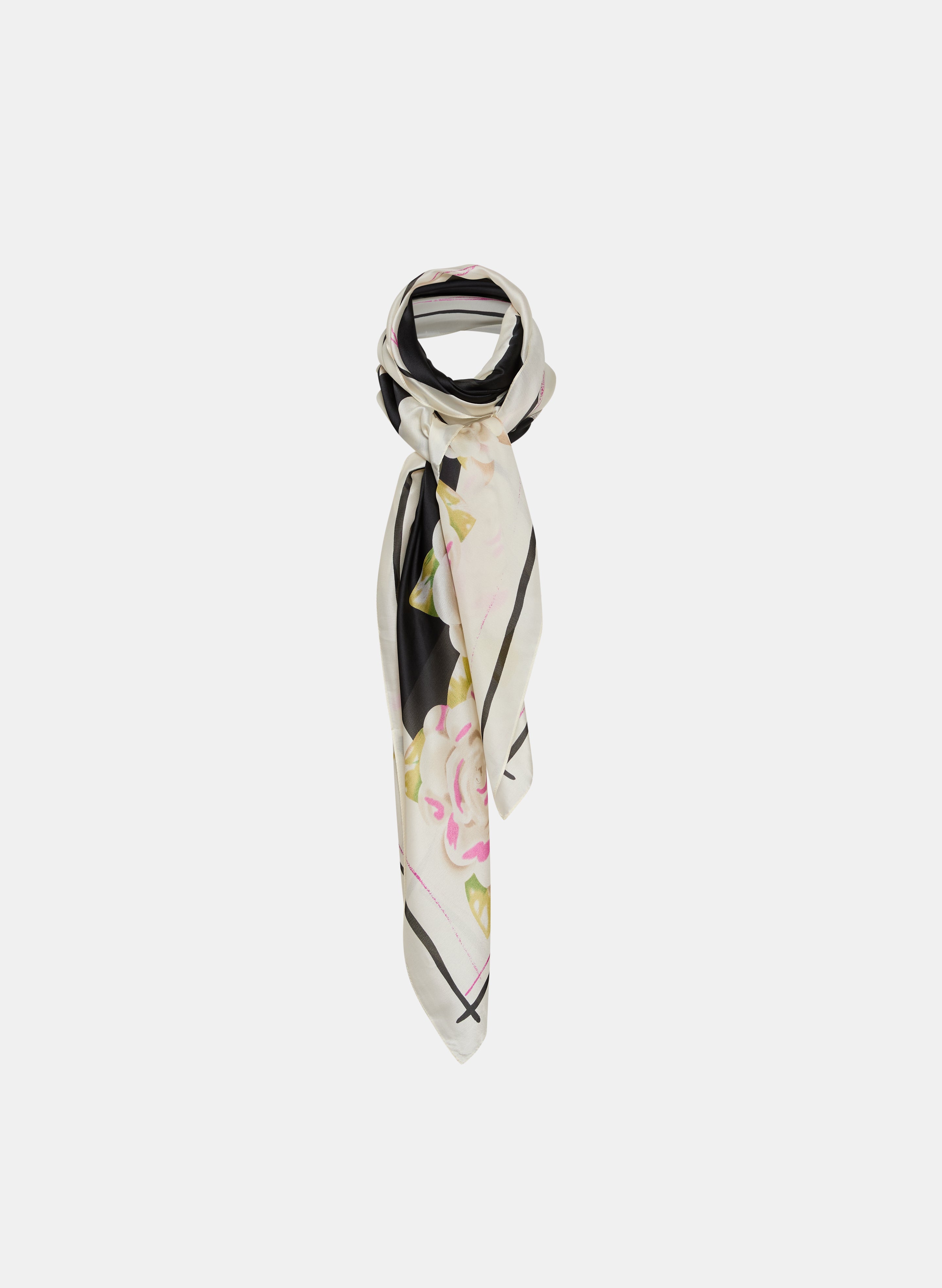 Floral Print Scarf