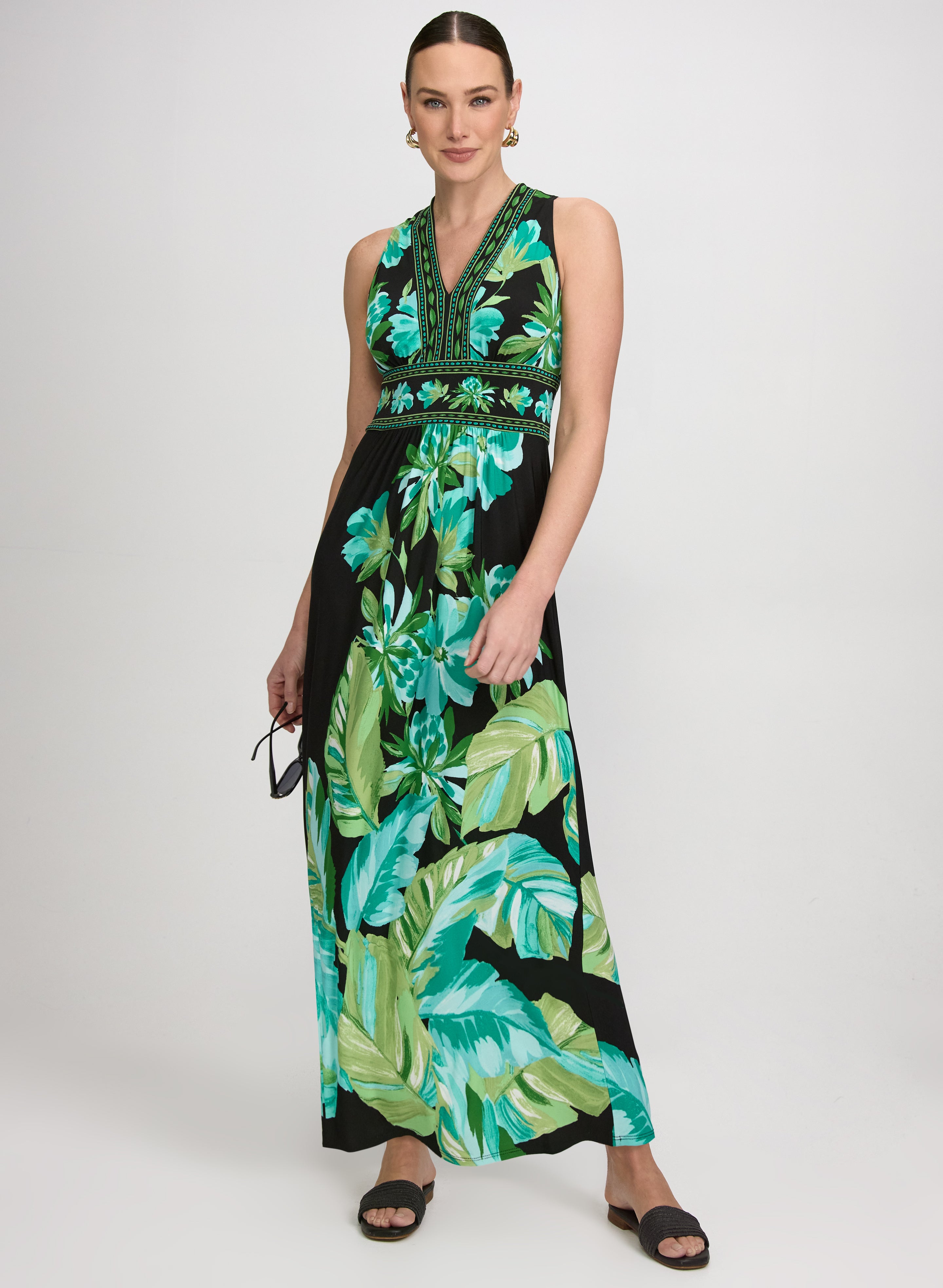 Tropical Maxi Dress