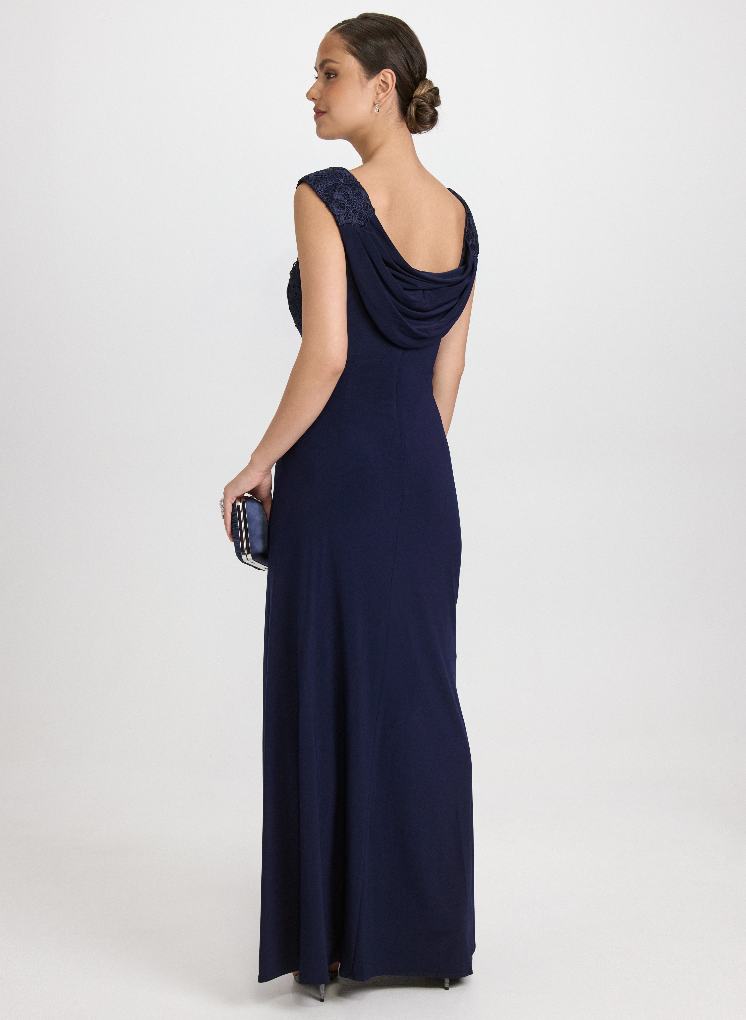 【louren】back cross lace dress back cross lace dress. Louren ローレン
