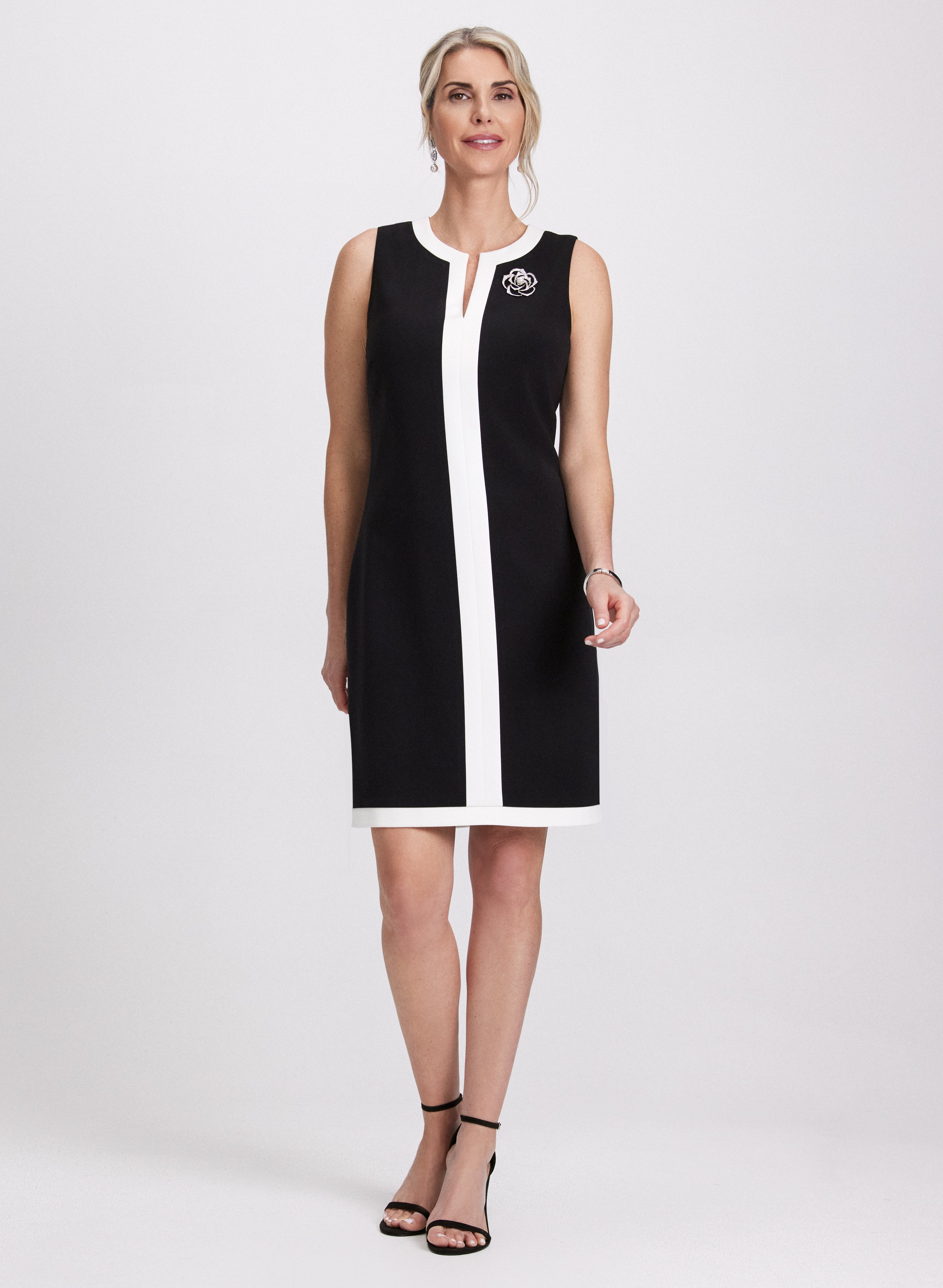 Contrast Trim Dress Contrast Trim Dress