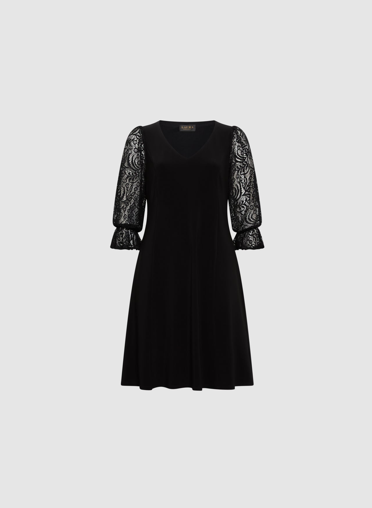 Lace Detail V-Neck Cami Dress