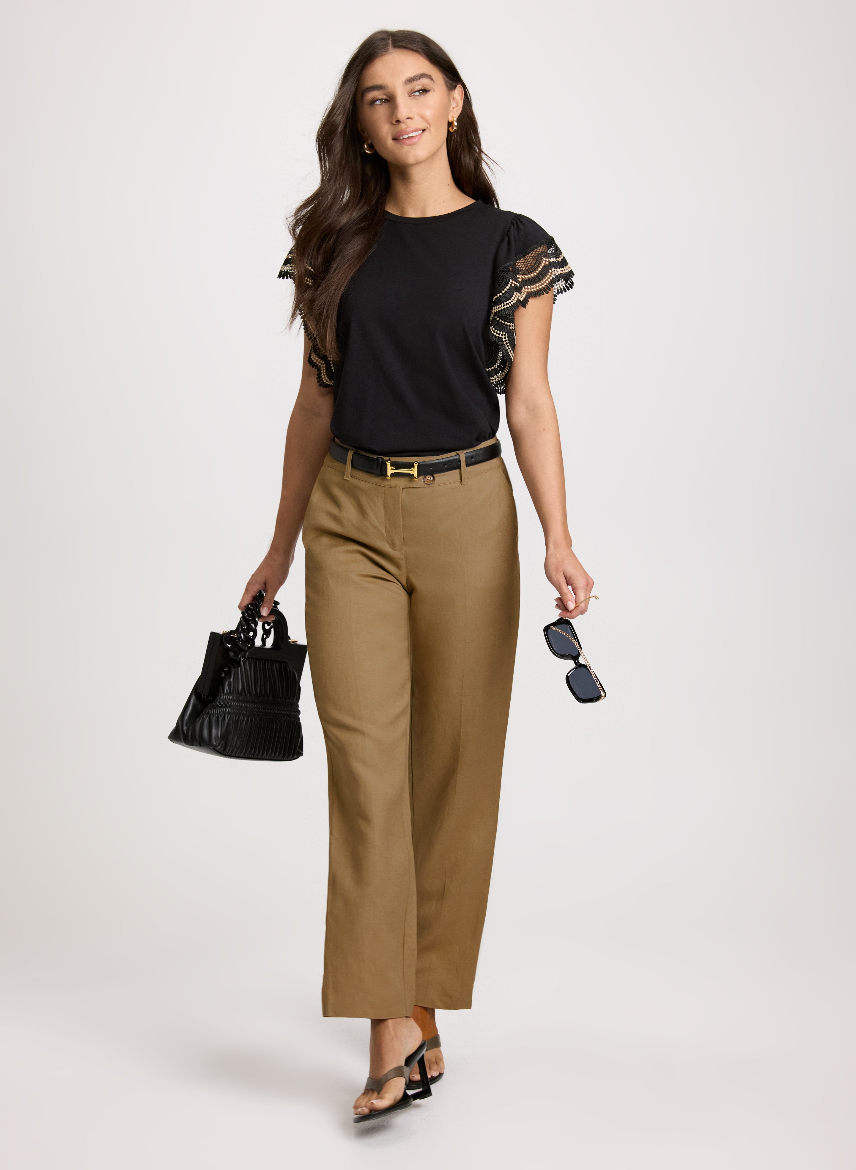 Modern Fit Straight Leg Pants