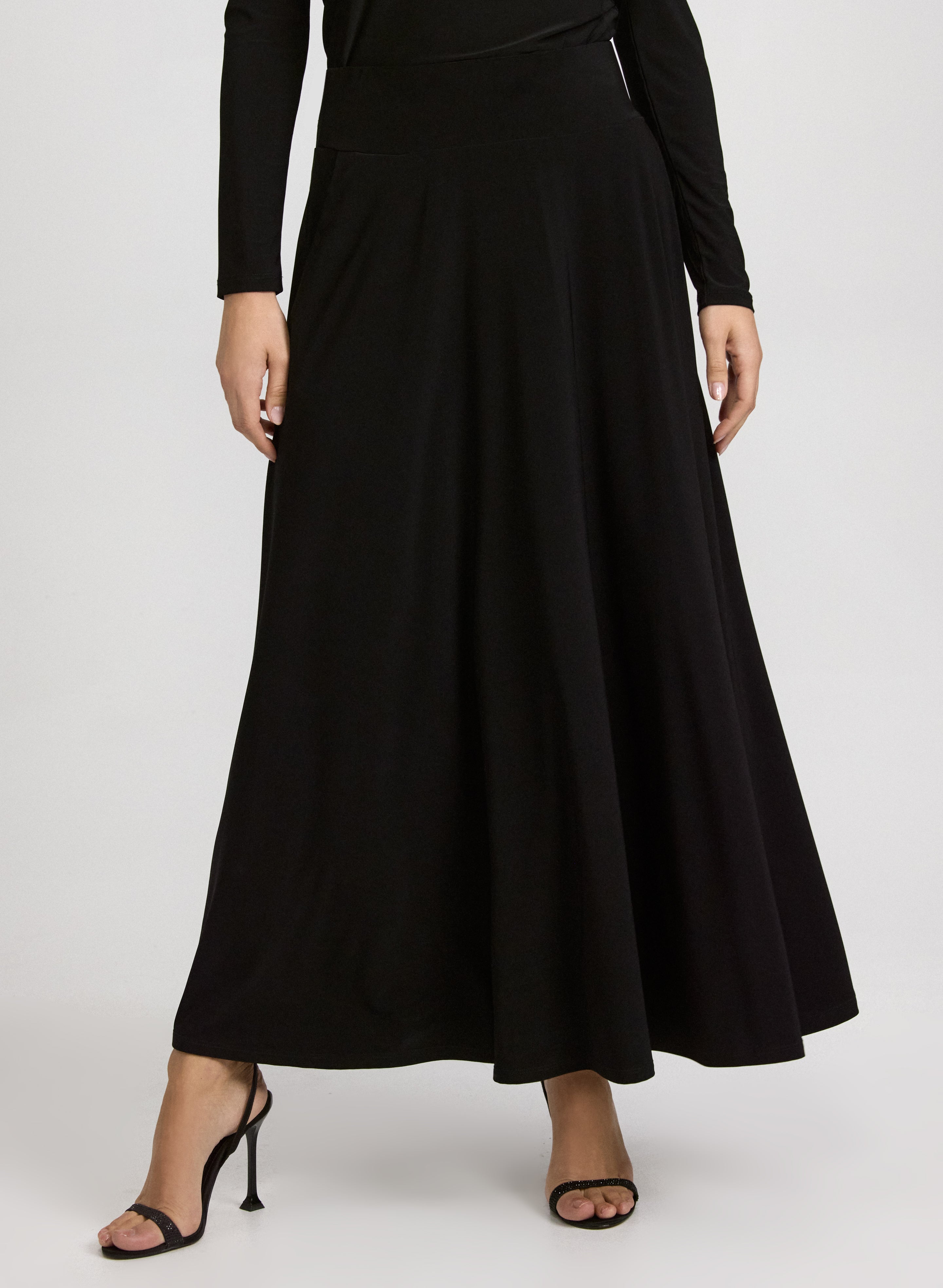 Pull-On Maxi Skirt