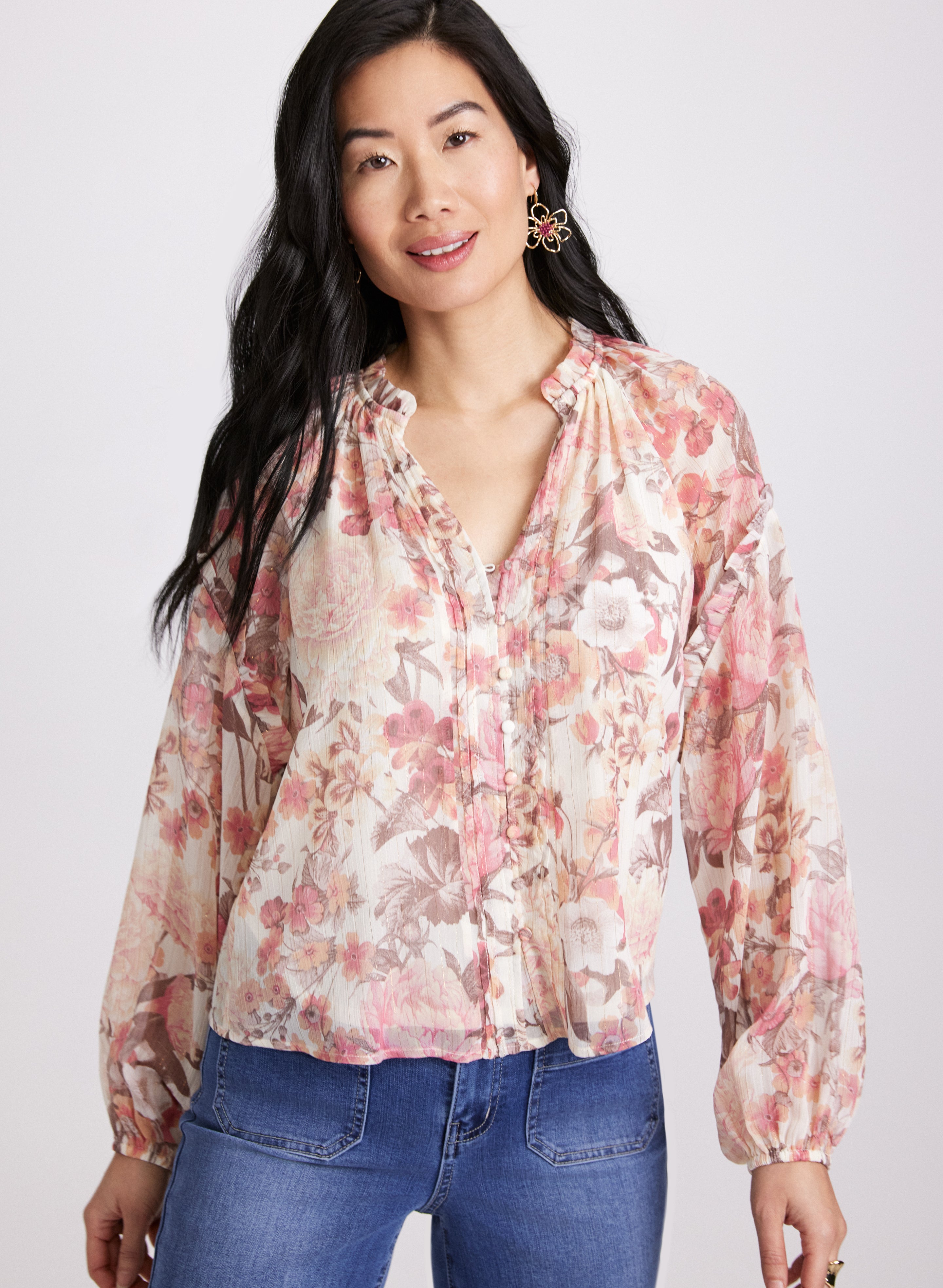 Milli Flower Blouse | Shop Beautiful Designs by April