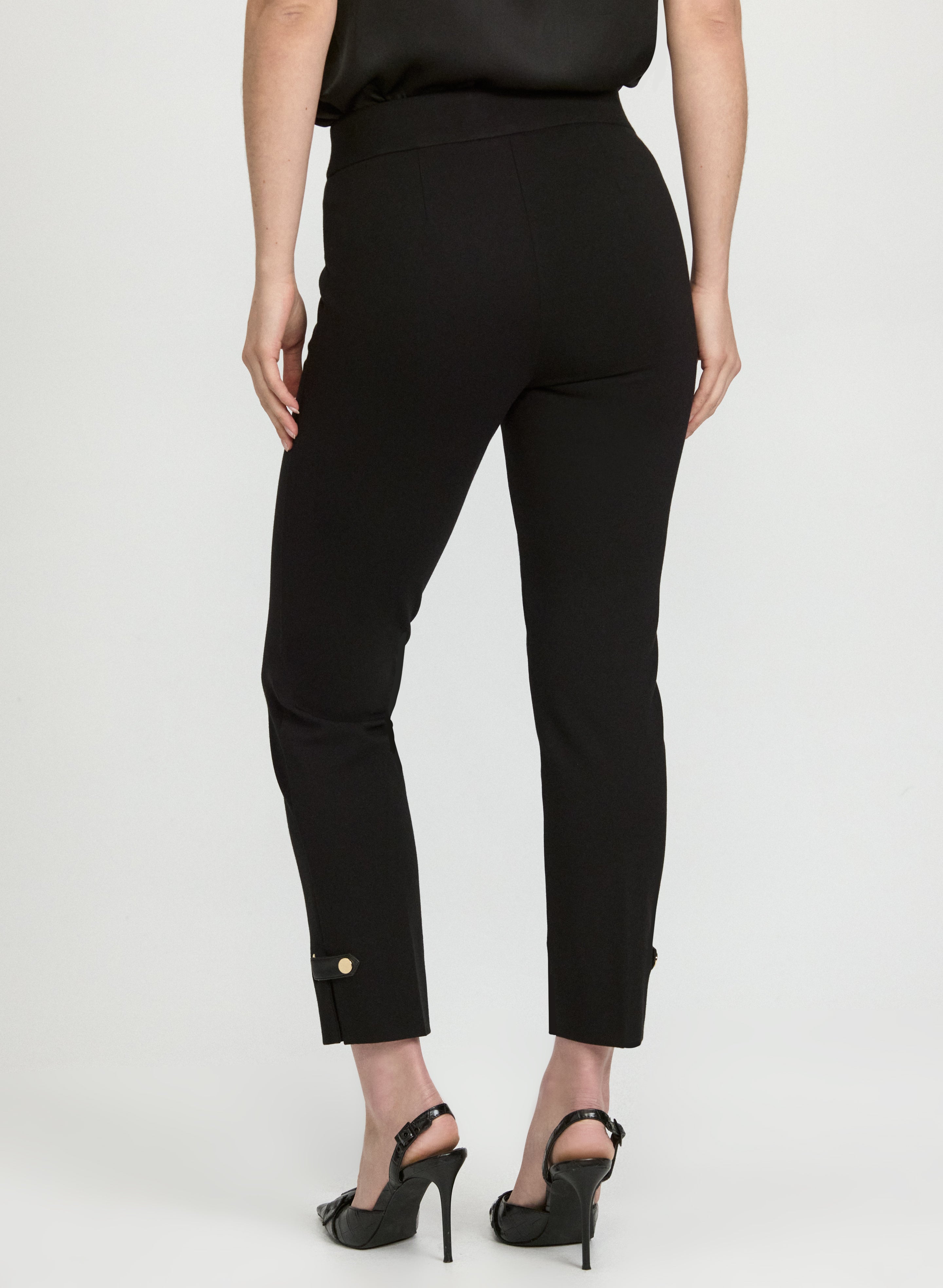 Sofia Slim-Leg Pants - Short