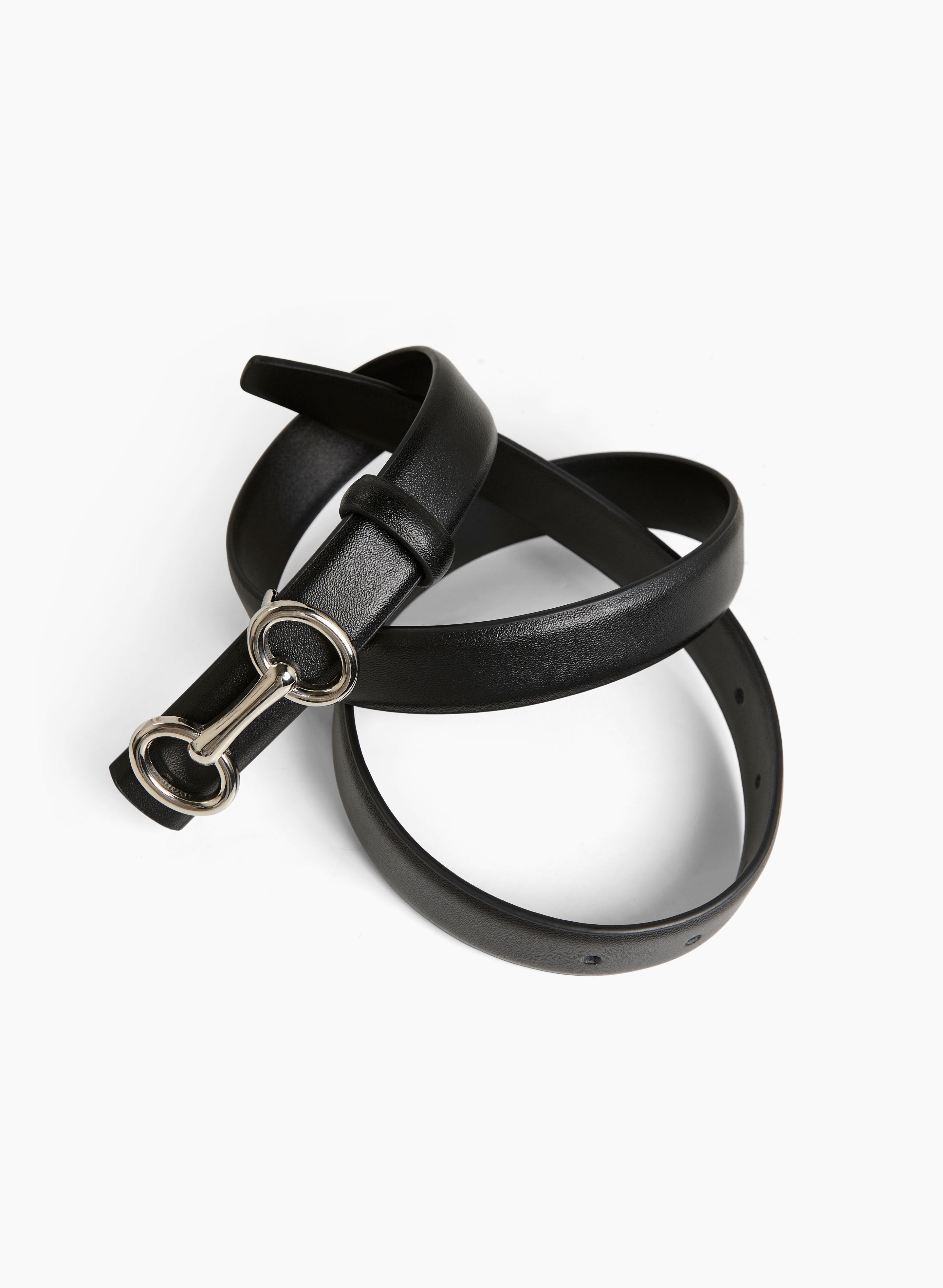 Belt black leather best sale