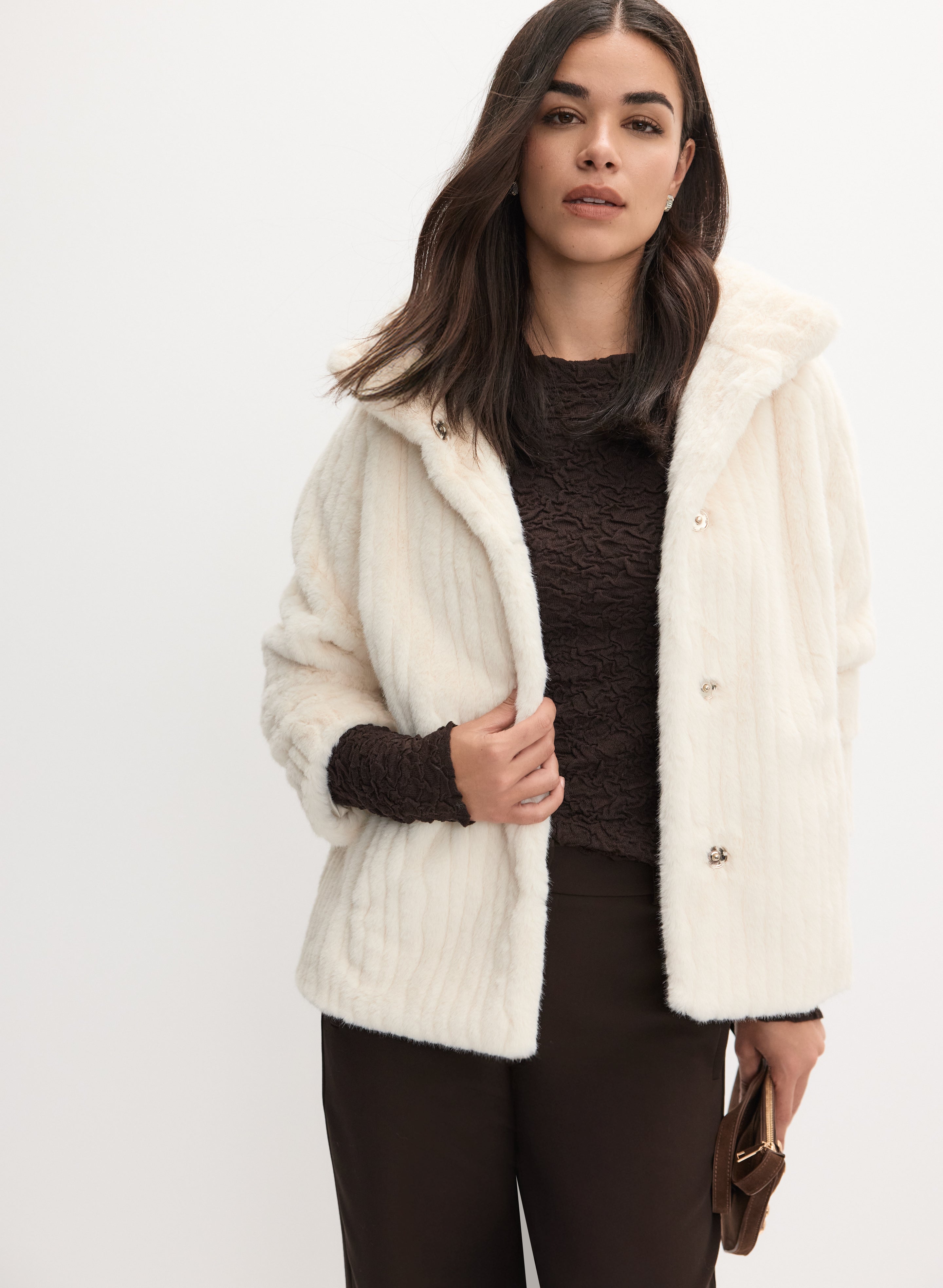 Faux Fur Jacket