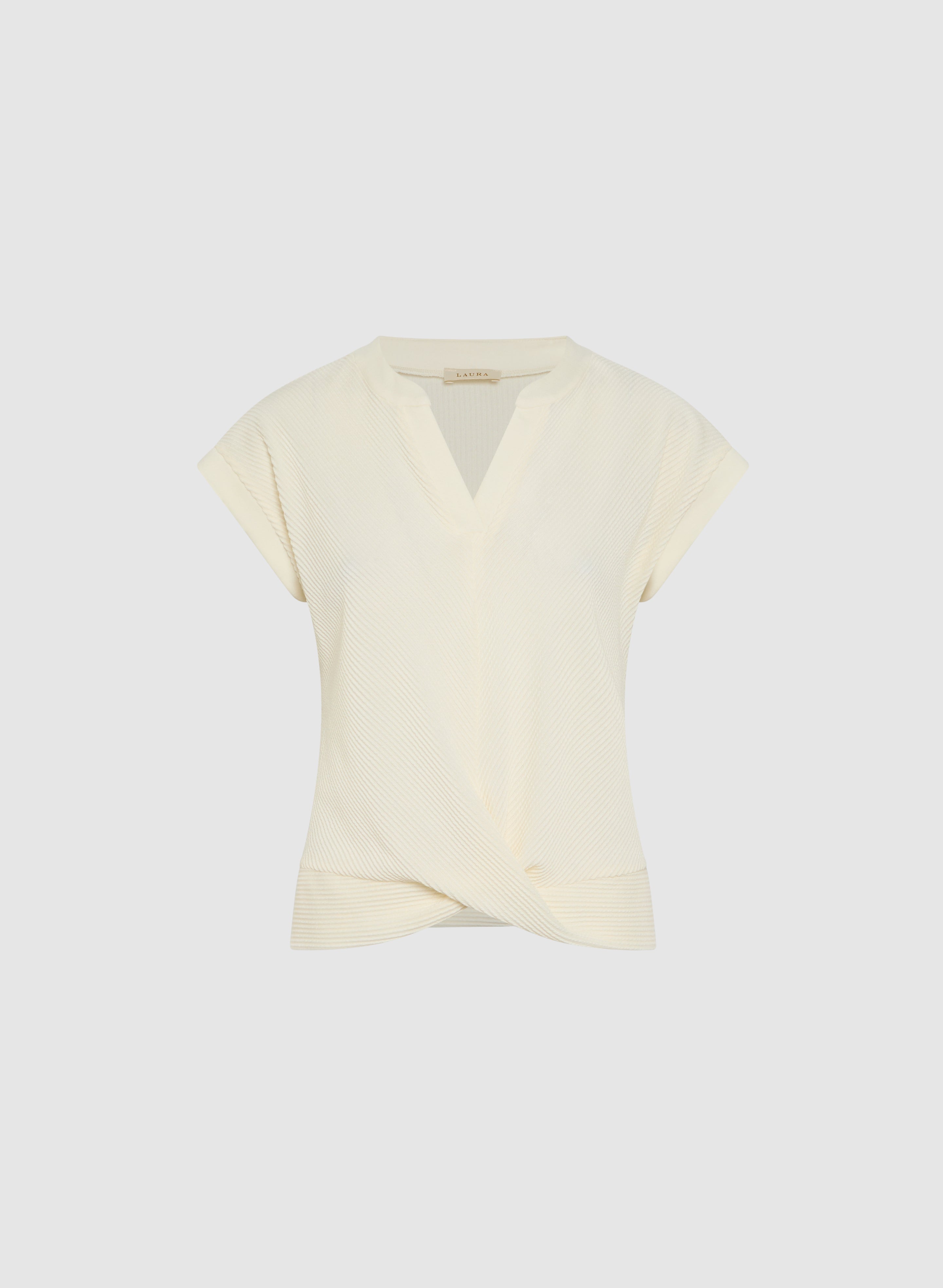 Twist Detail Satin Top
