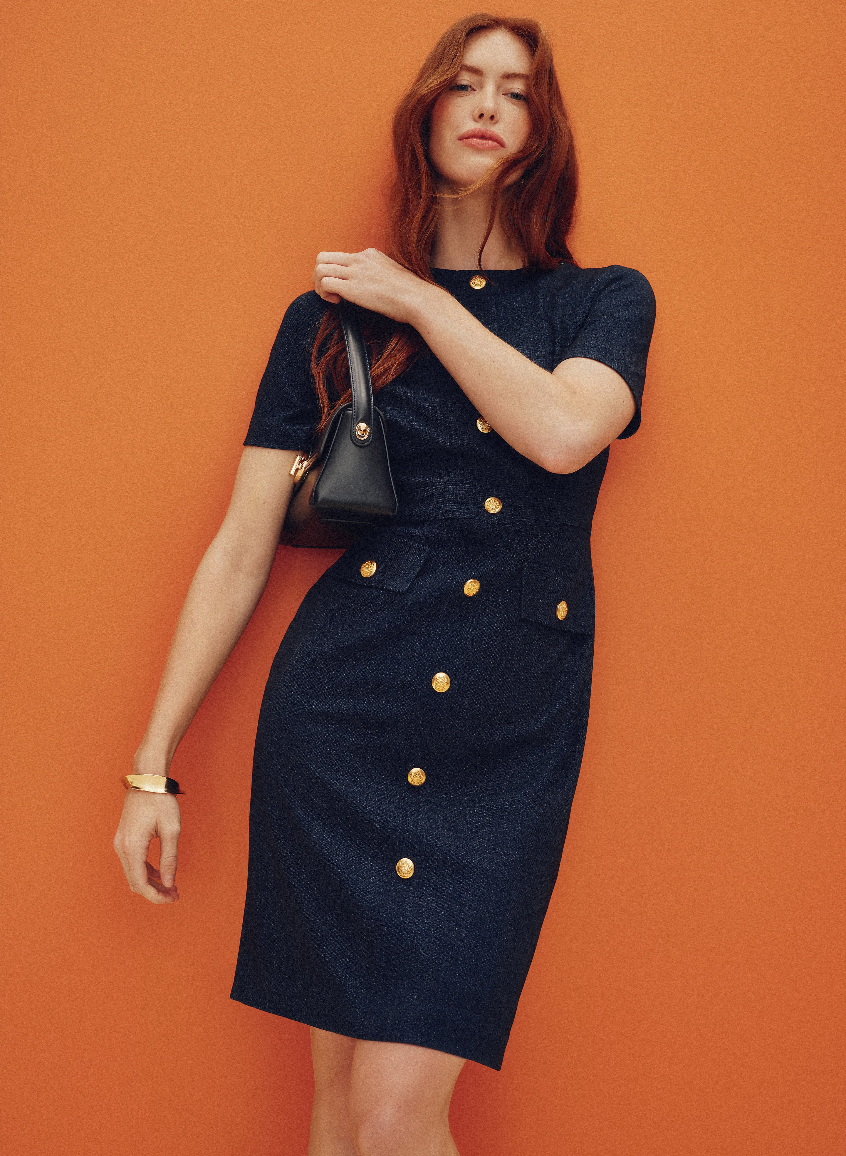 laura denim dress Laura Denim Dress