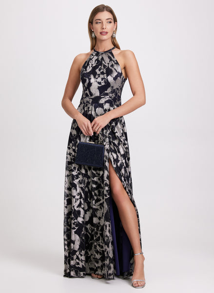 【24時間限定】Lace Trimmed Floral Dress Women Floral Print Slip Maxi Dress Sleeveless Lace Patchwork