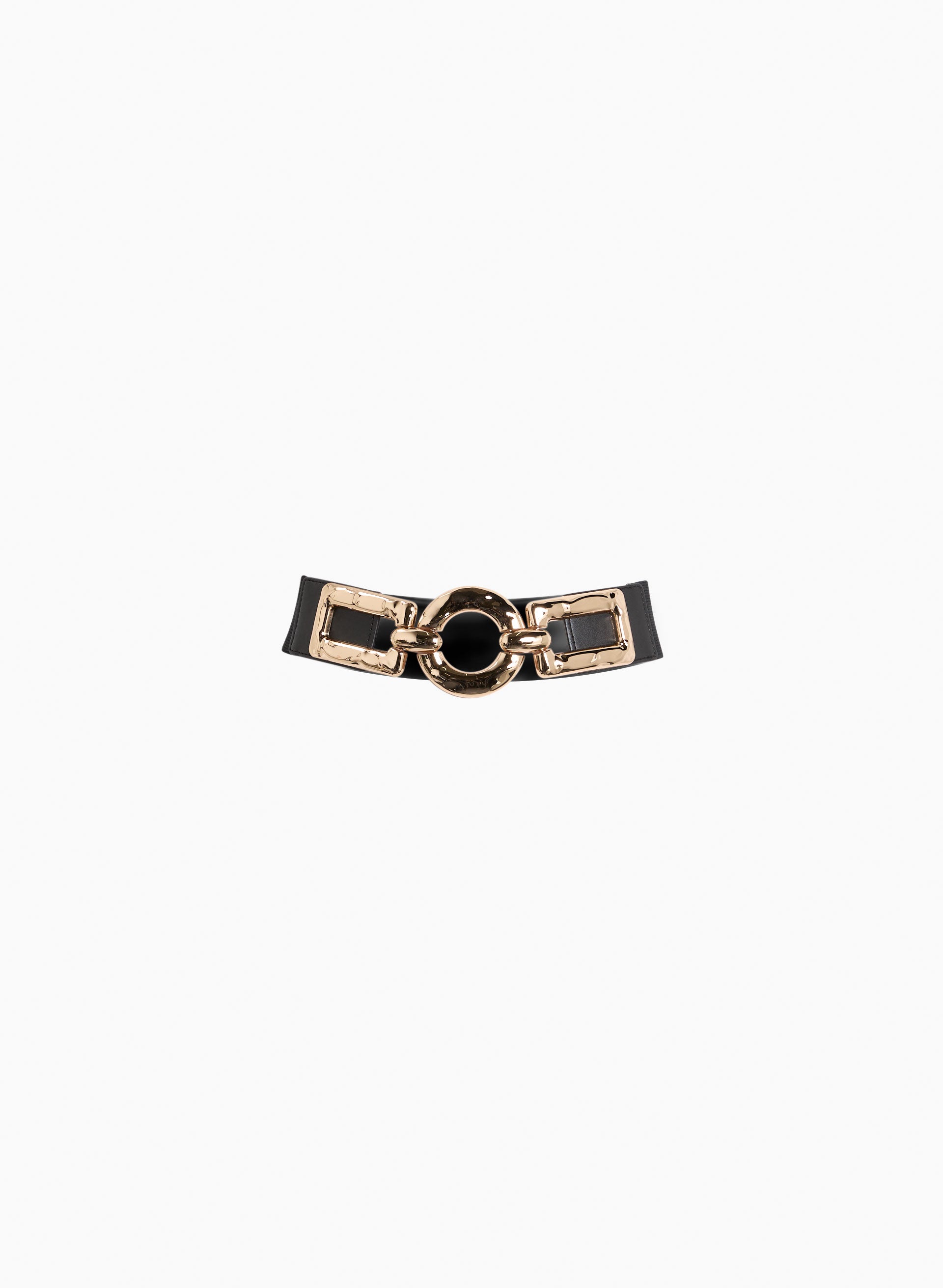 Metallic Detail Elastic Belt