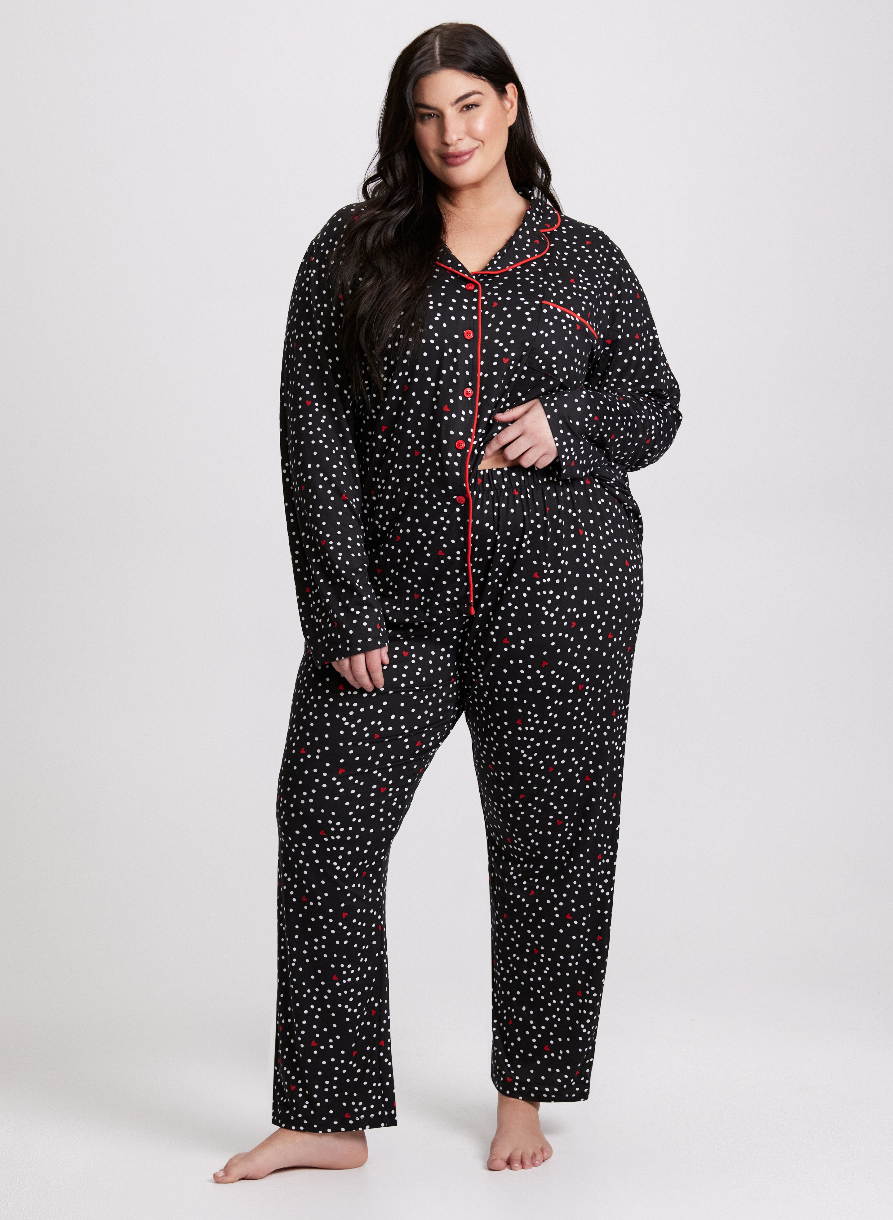 Polka Dot Pyjama Set