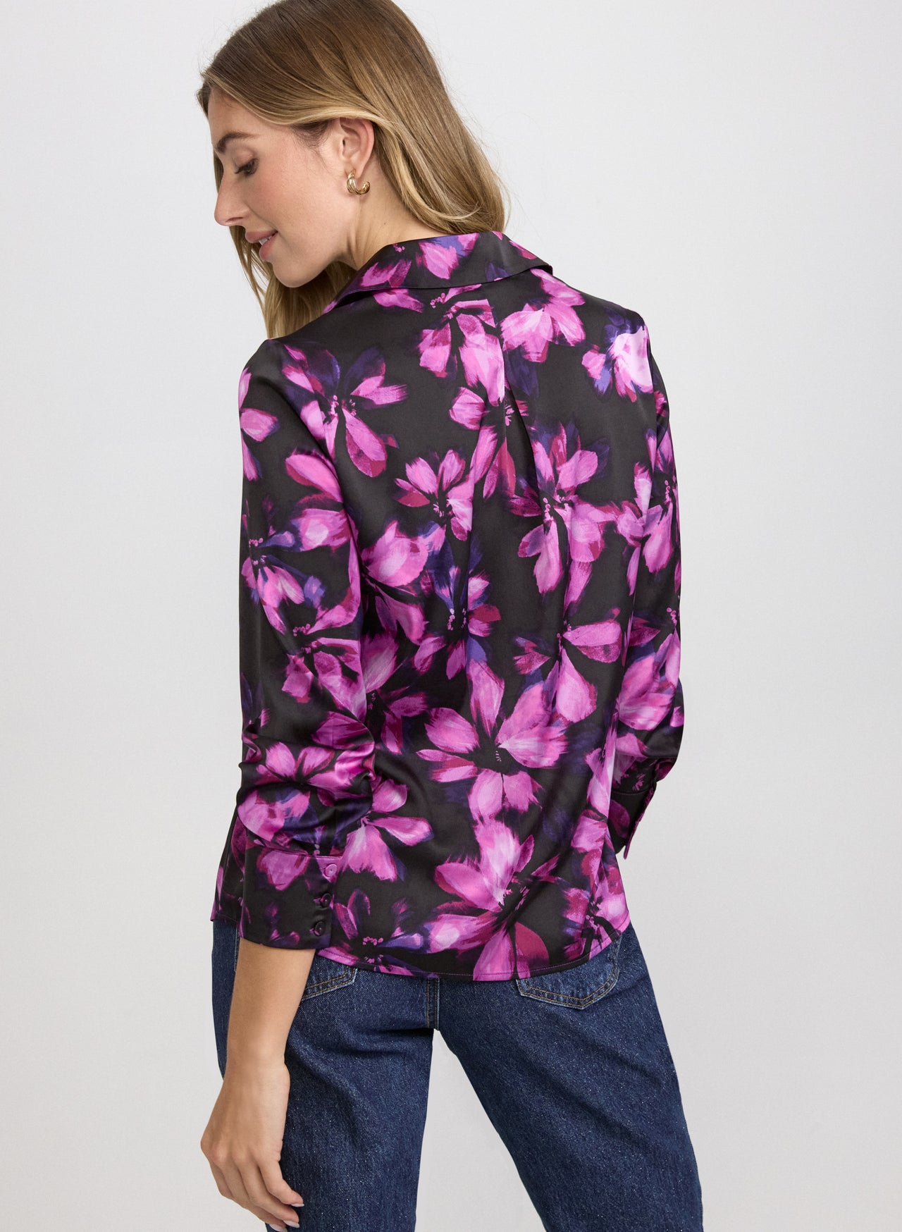 Floral Print Woven Blouse main image 1