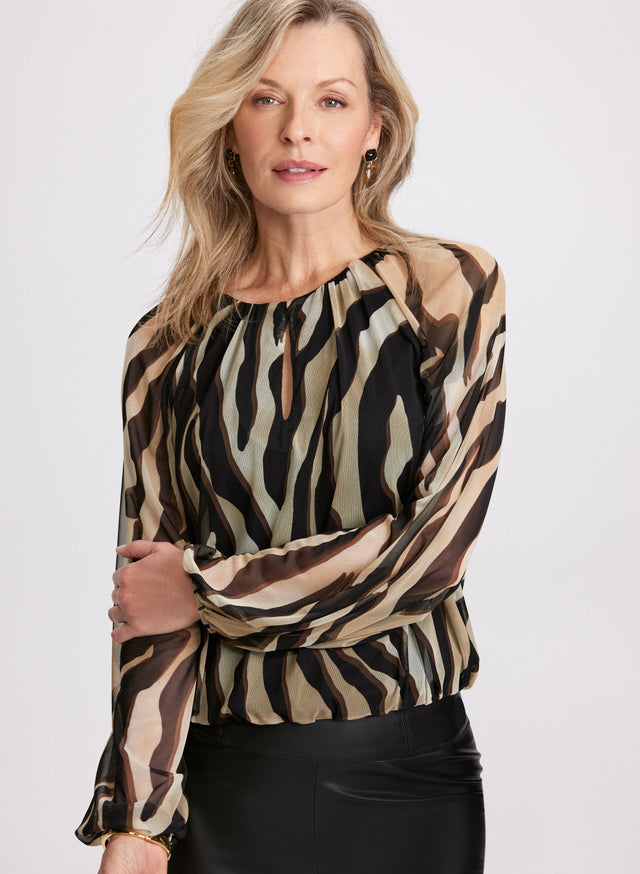 Short Blouse Wild Zebra main image 0
