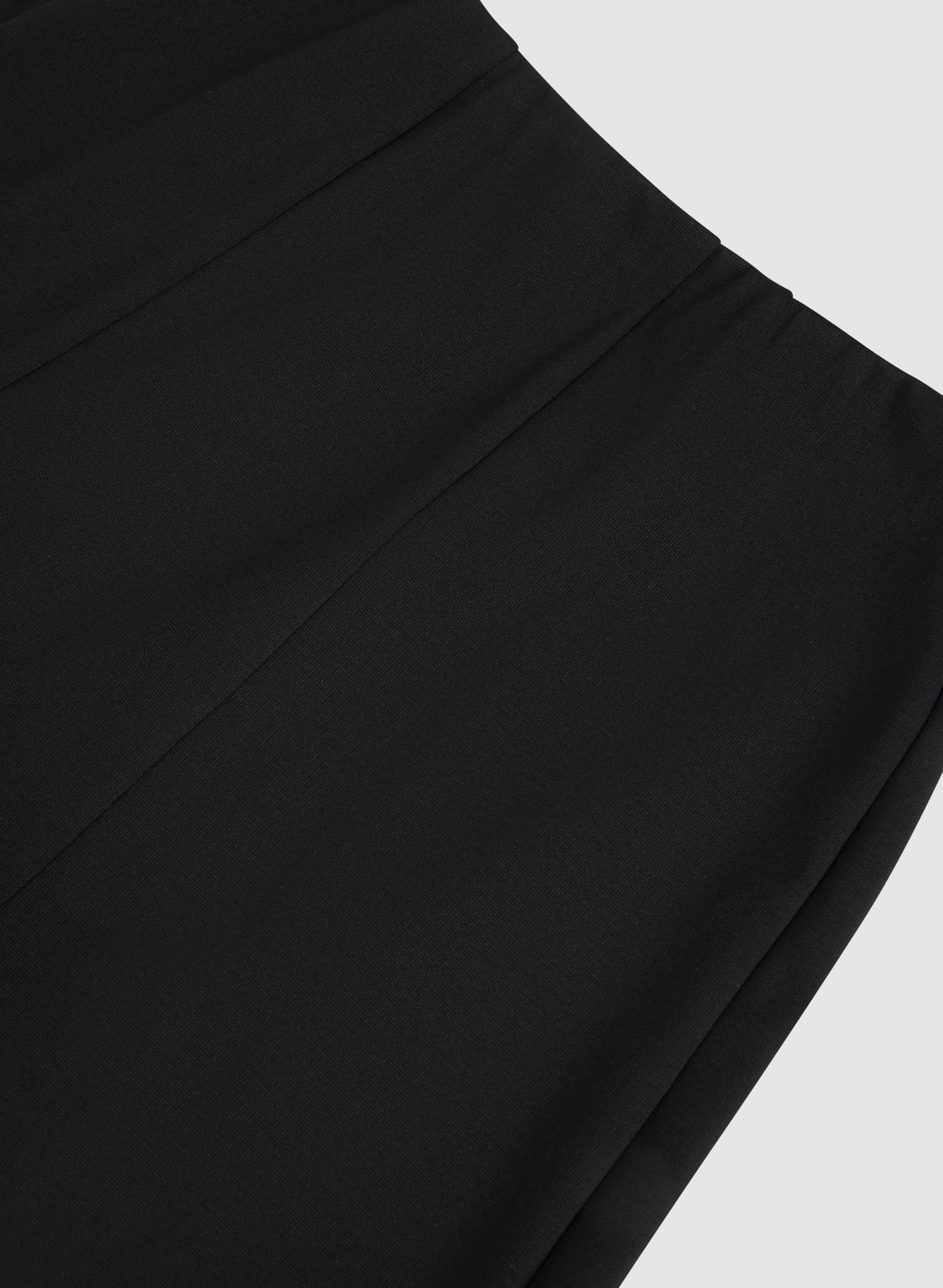 Jupe Femme Noire A-Ligne Taille 26 Pouces - Preworn Polyester Et Viscose - Régulière