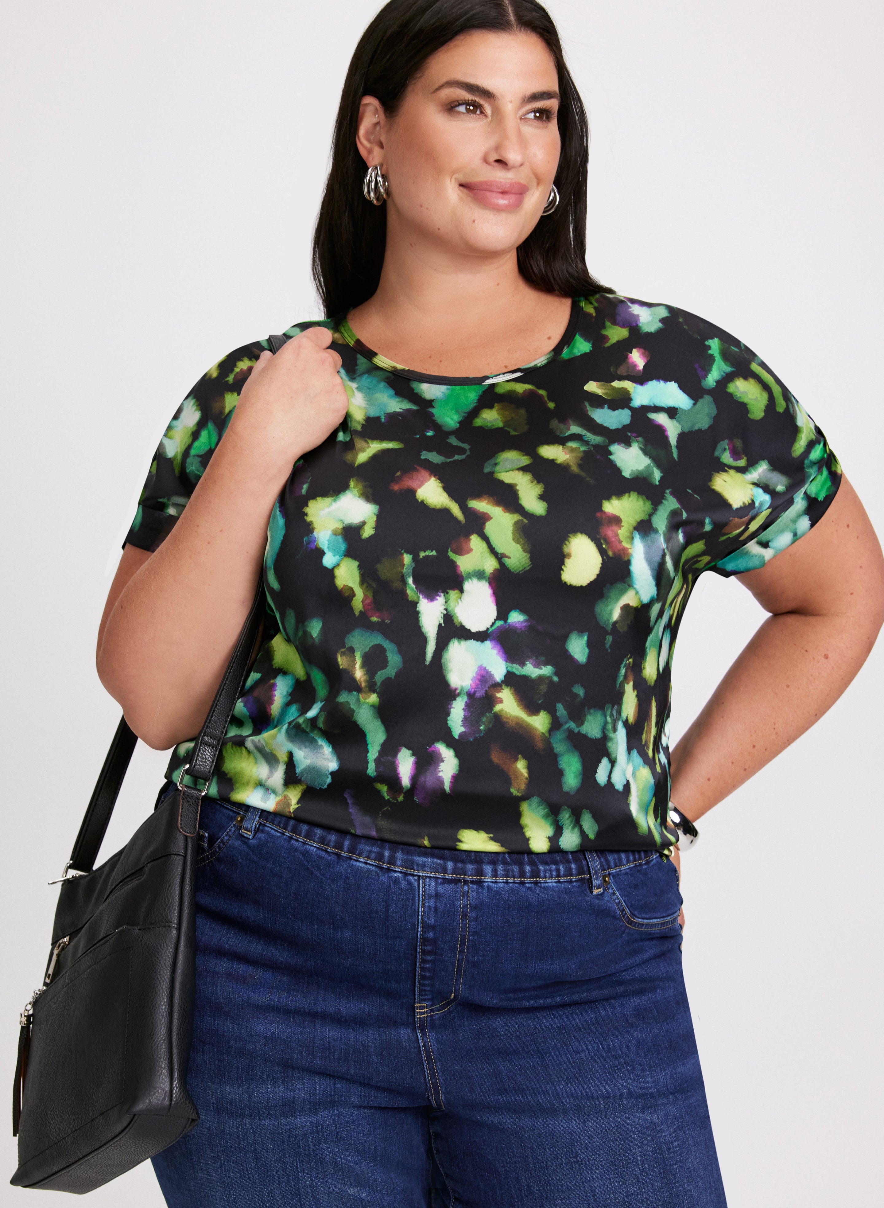 Joseph Ribkoff - Abstract Print Top