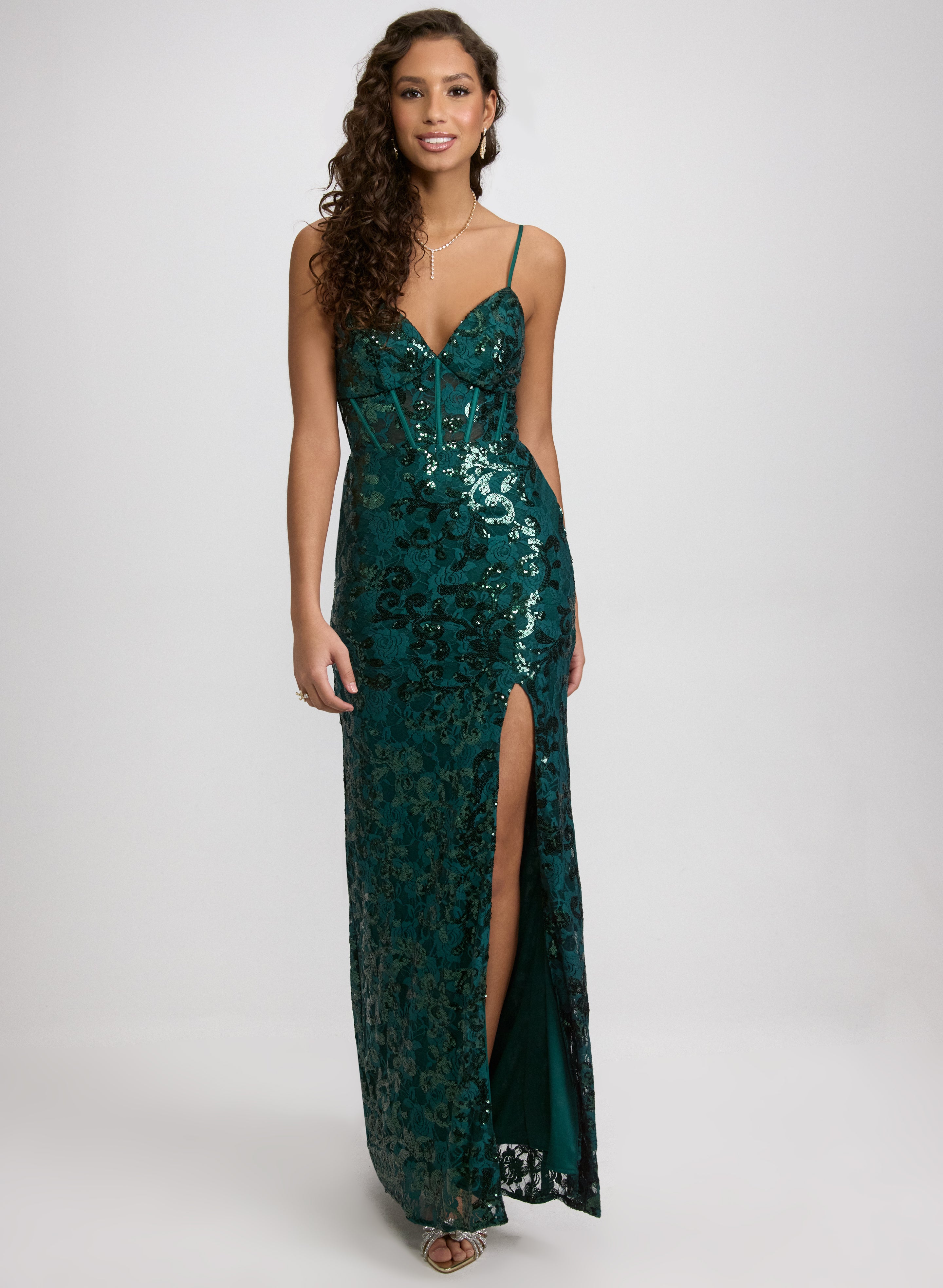 Lace & Sequin Dress