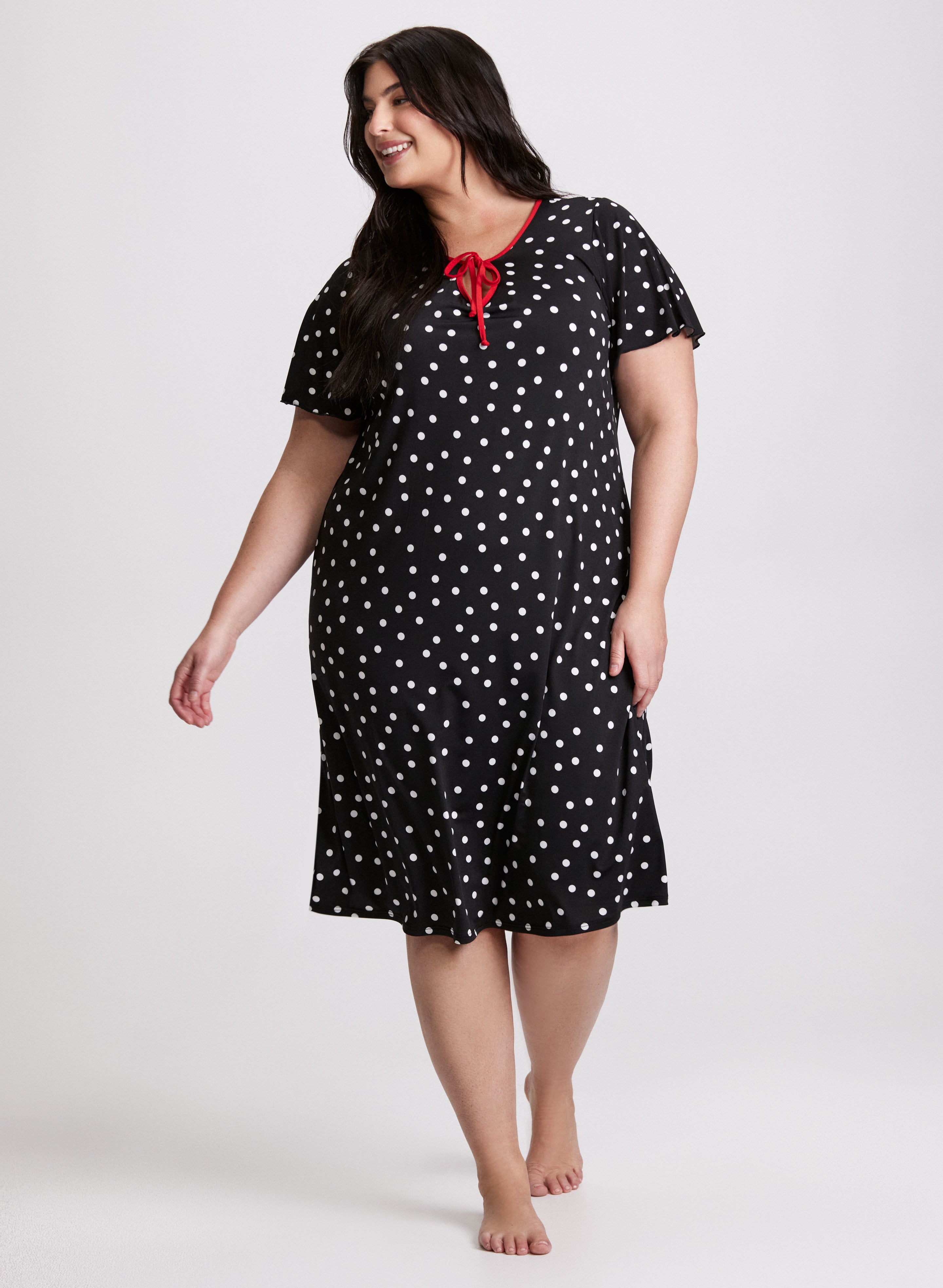 Polka Dot Night Gown