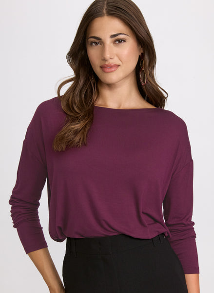 Boat Neck Top