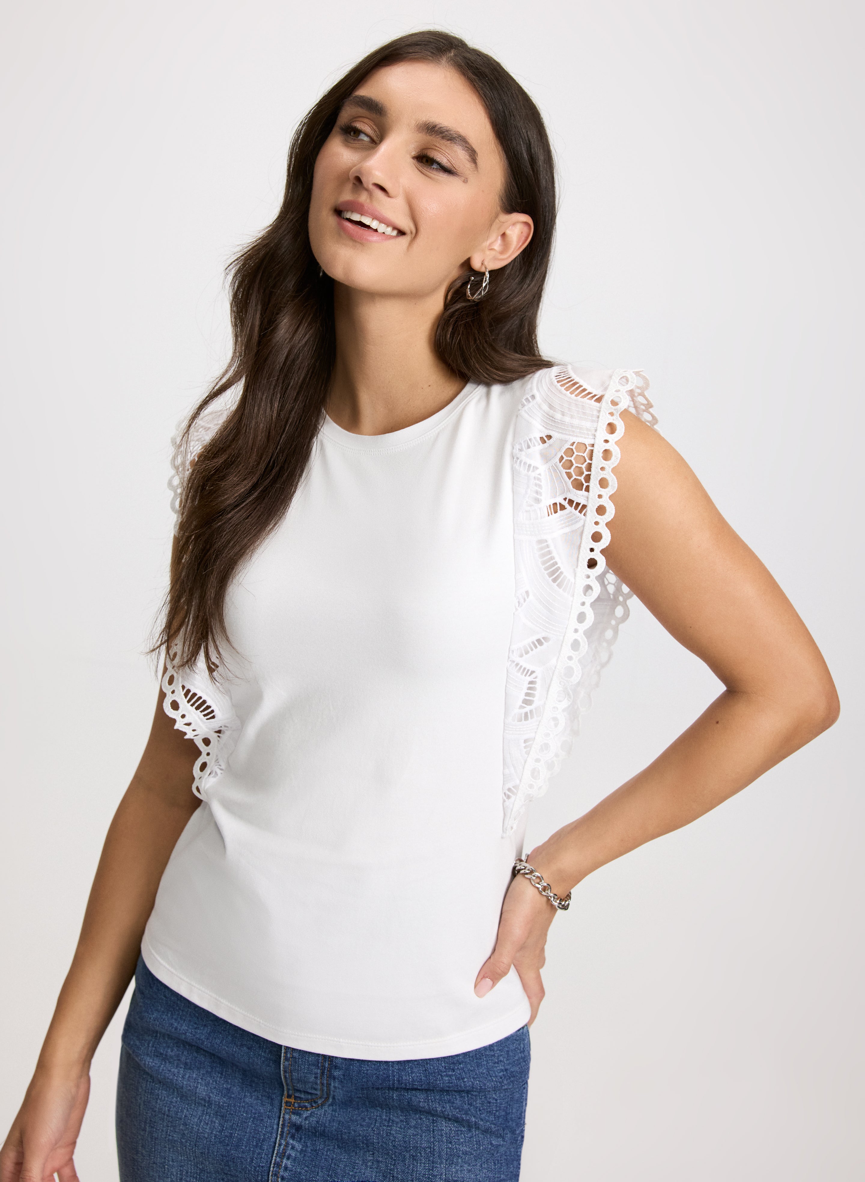 Crochet Cap Sleeve Top — free download