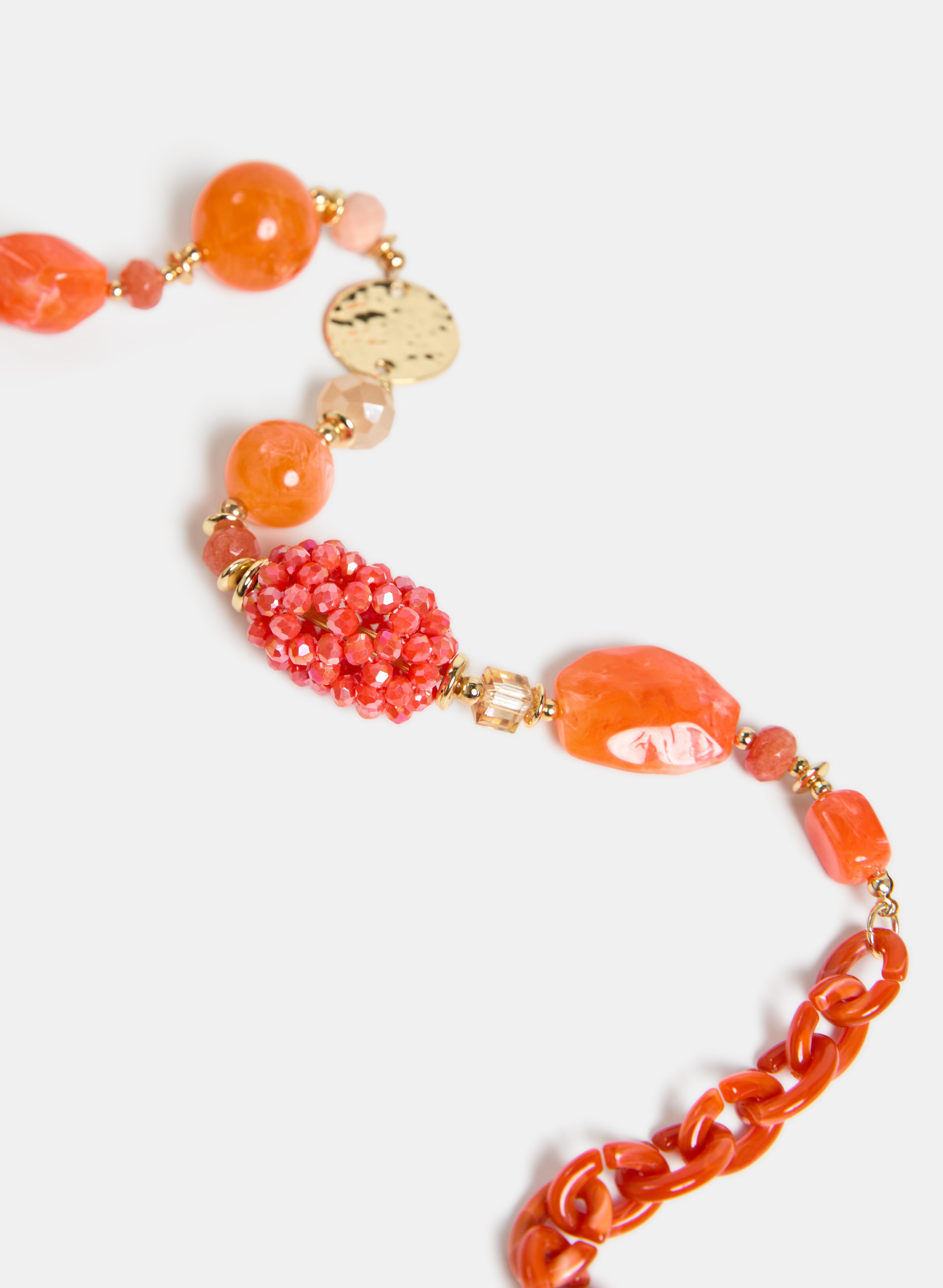 アクセサリー SMALL SYNTHETIC RESIN BEADS NECKLACE SMALL SYNTHETIC RESIN BEADS NECKLACE – m's braque