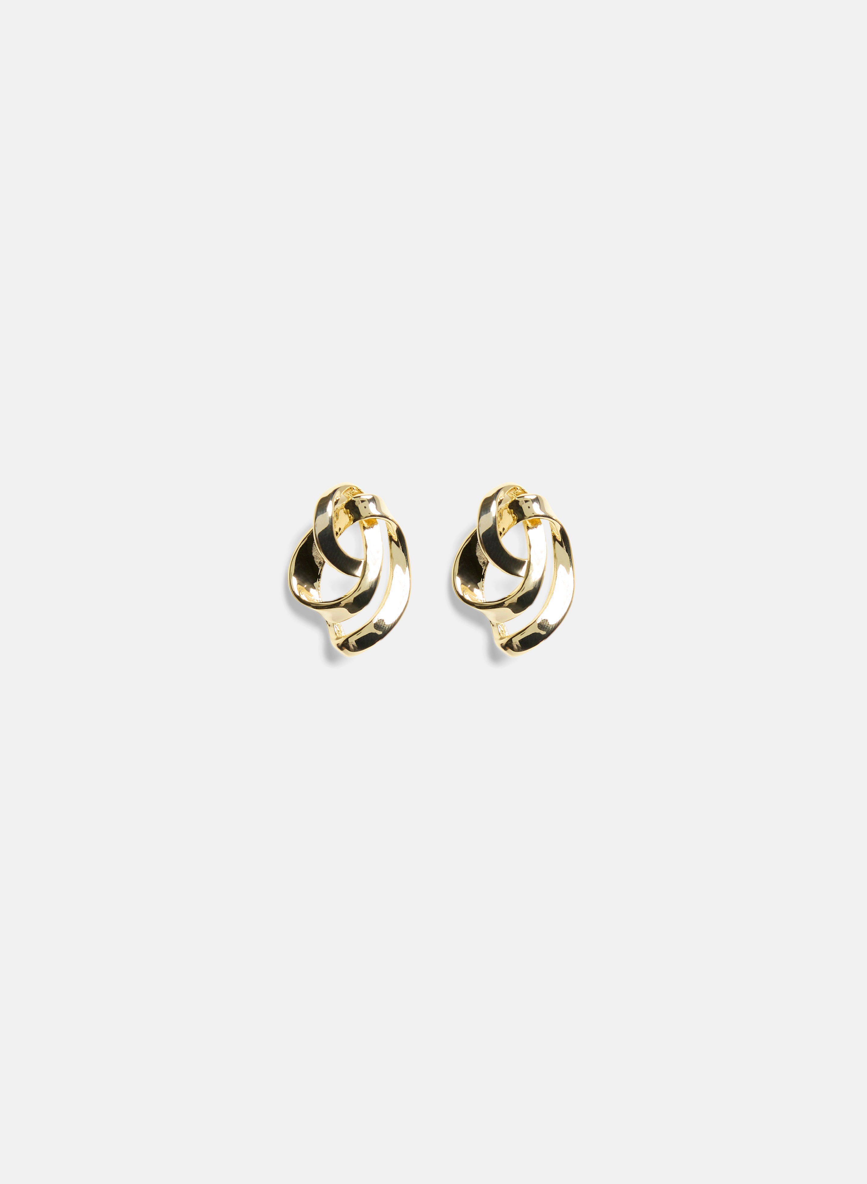 Ribbon Knot Detail Earrings