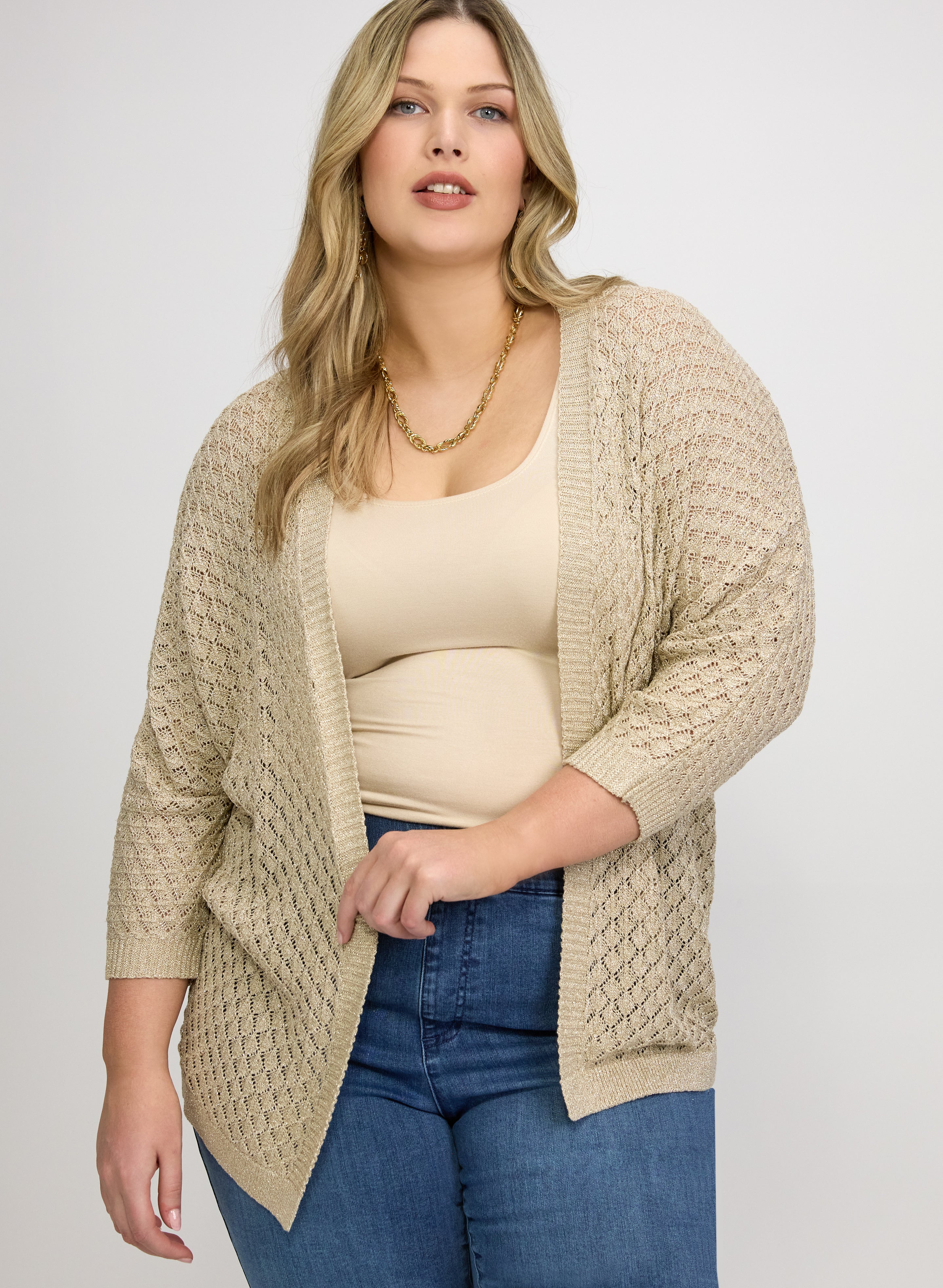 Open Knit Cardigan