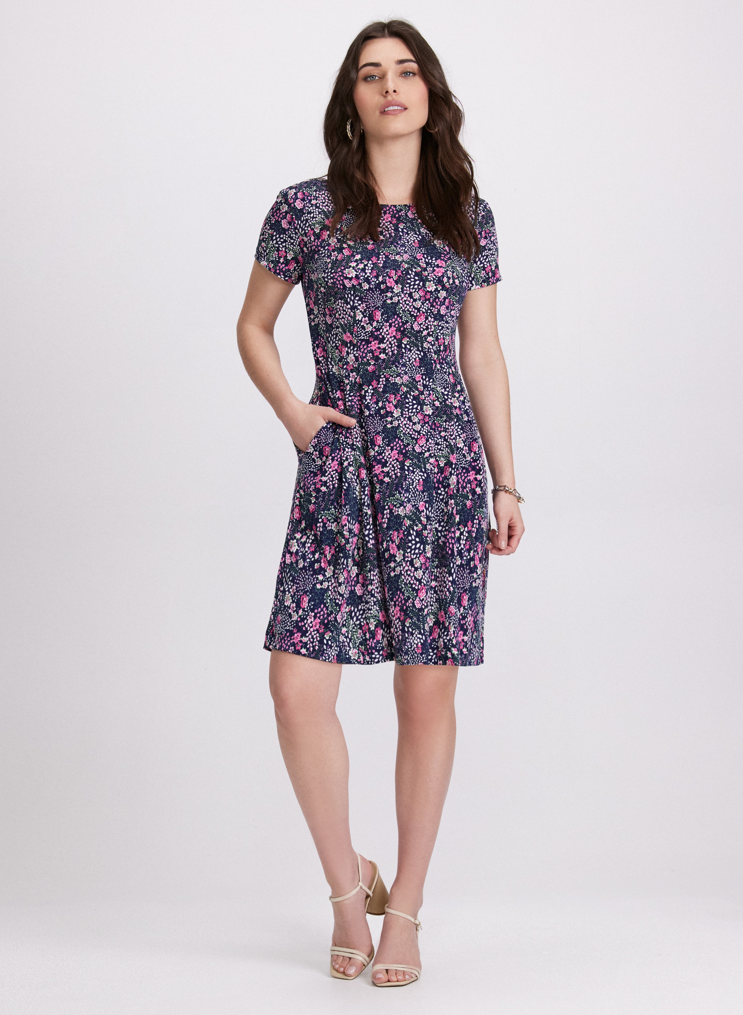 princess polly baby blue dress Floral A-Line Dress