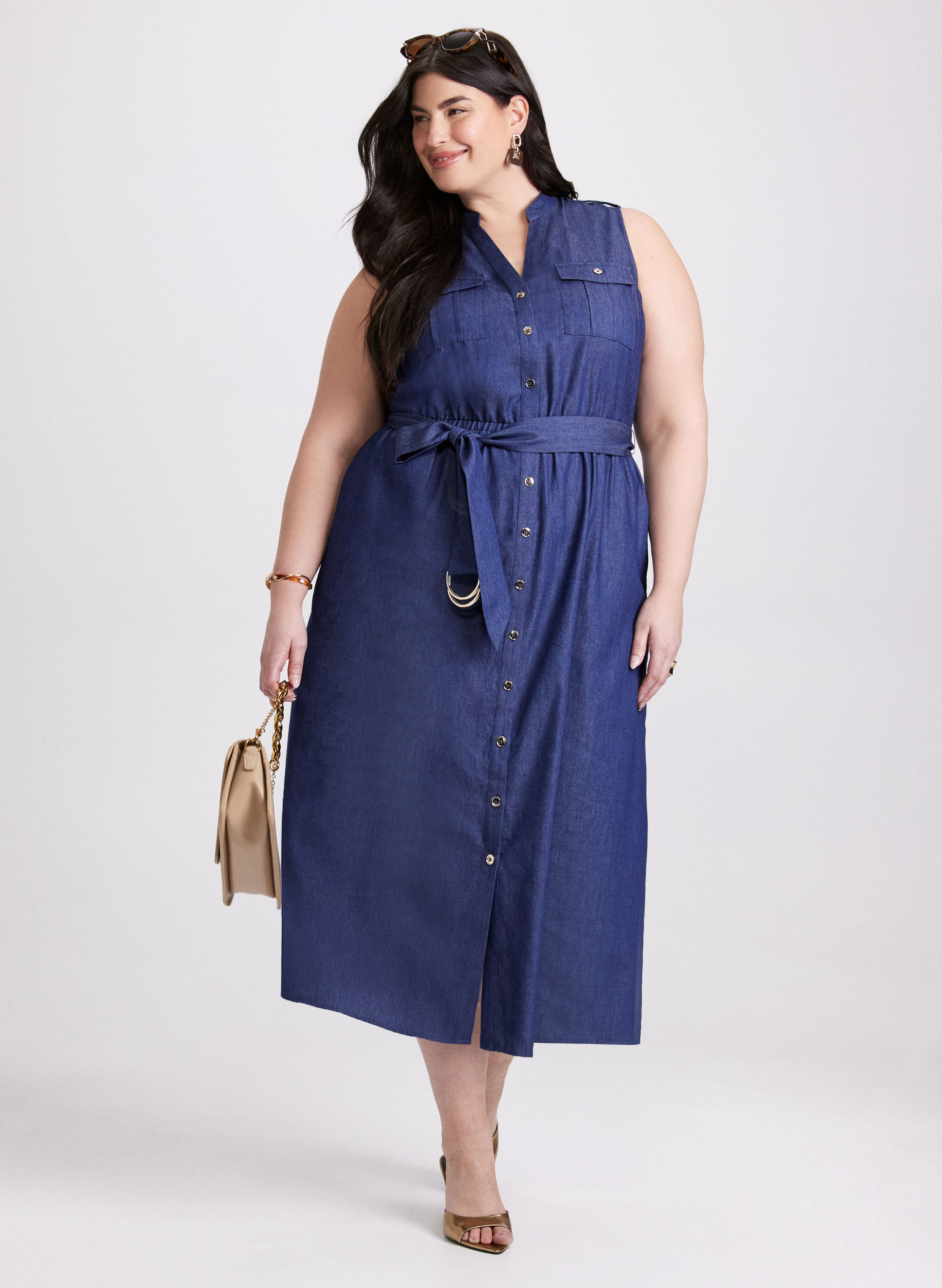 Denim Maxi Dress Denim Maxi Dress