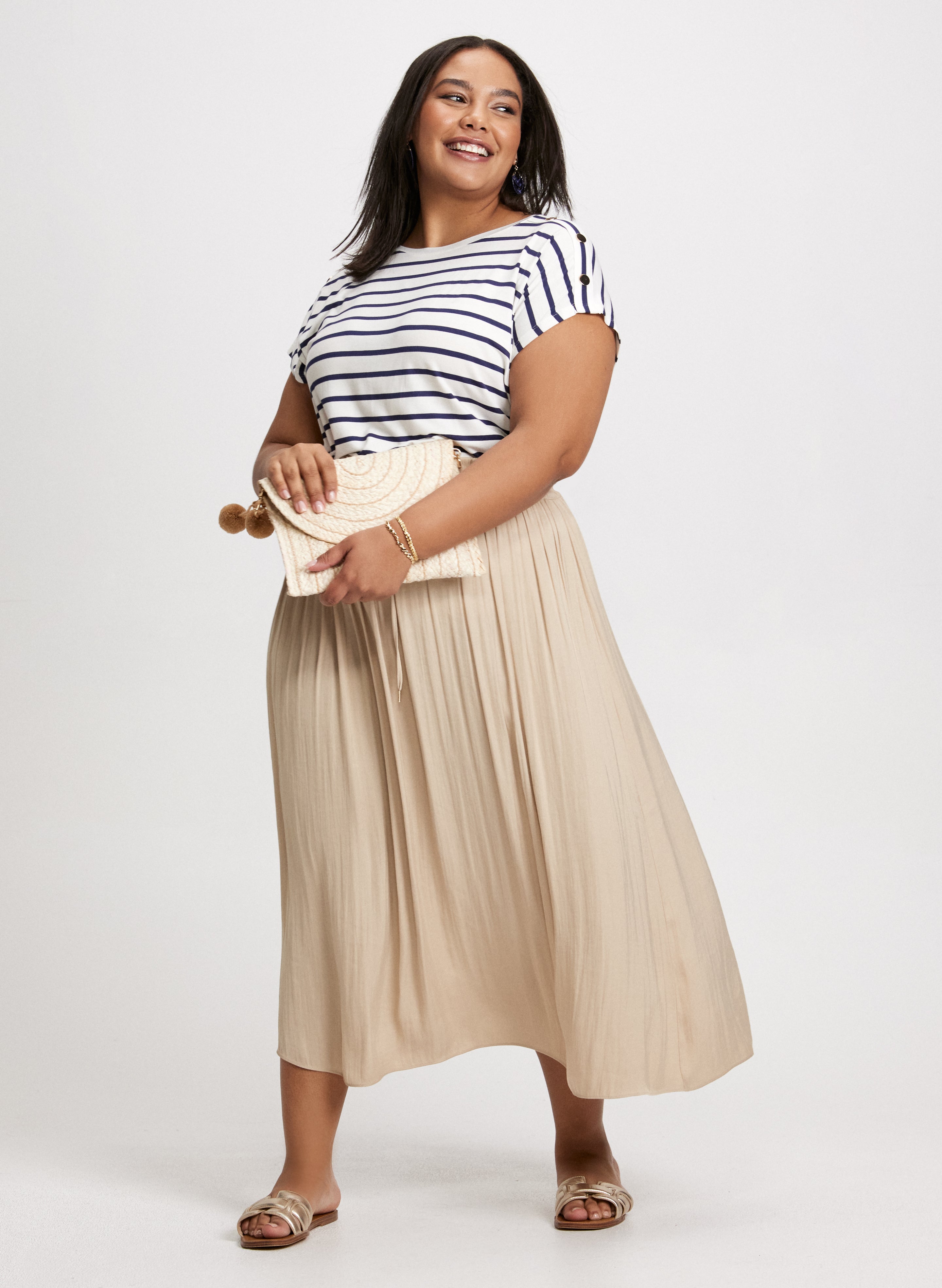 Maxi skirt and shirt online