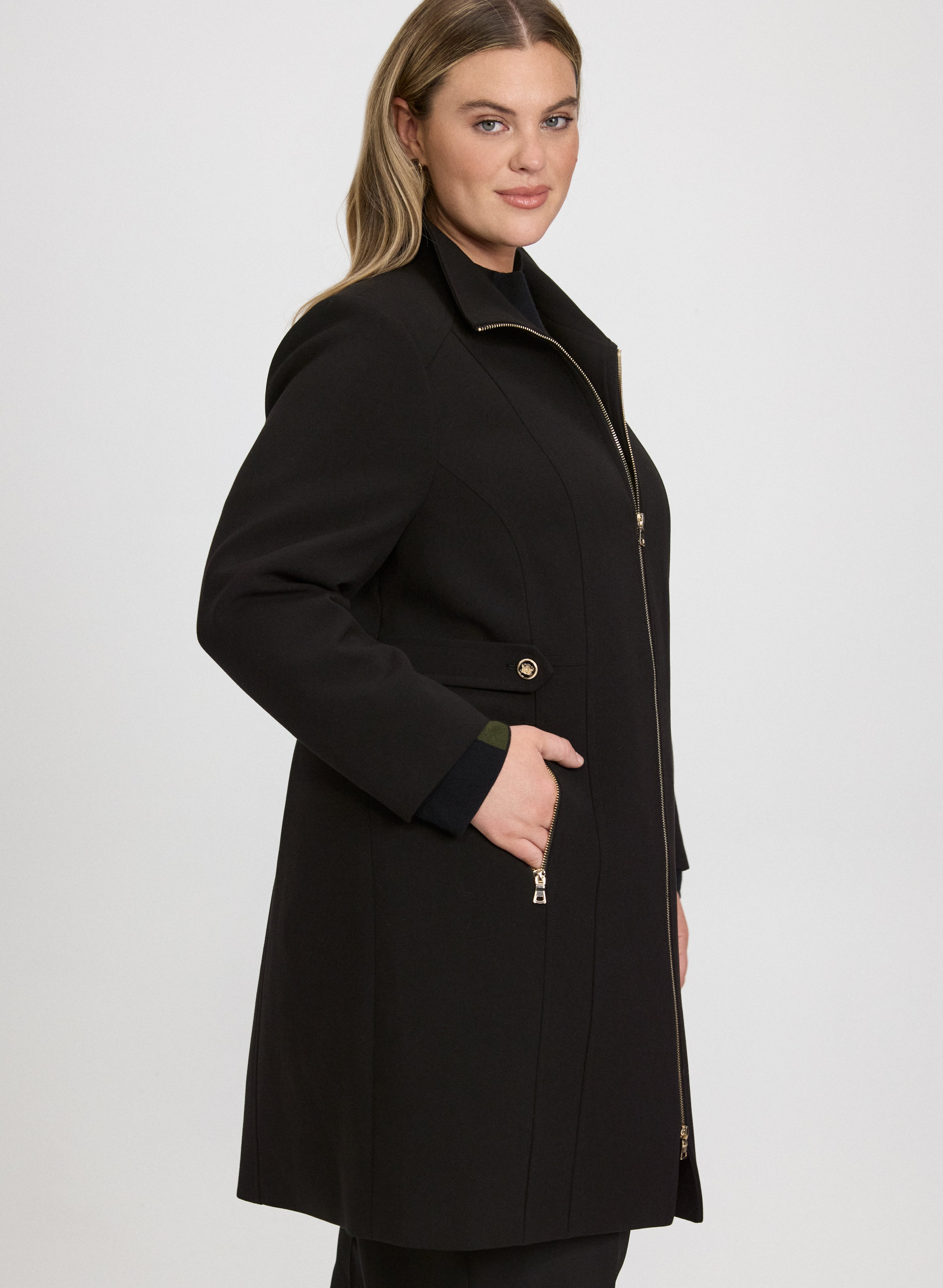 Stand Collar Coat