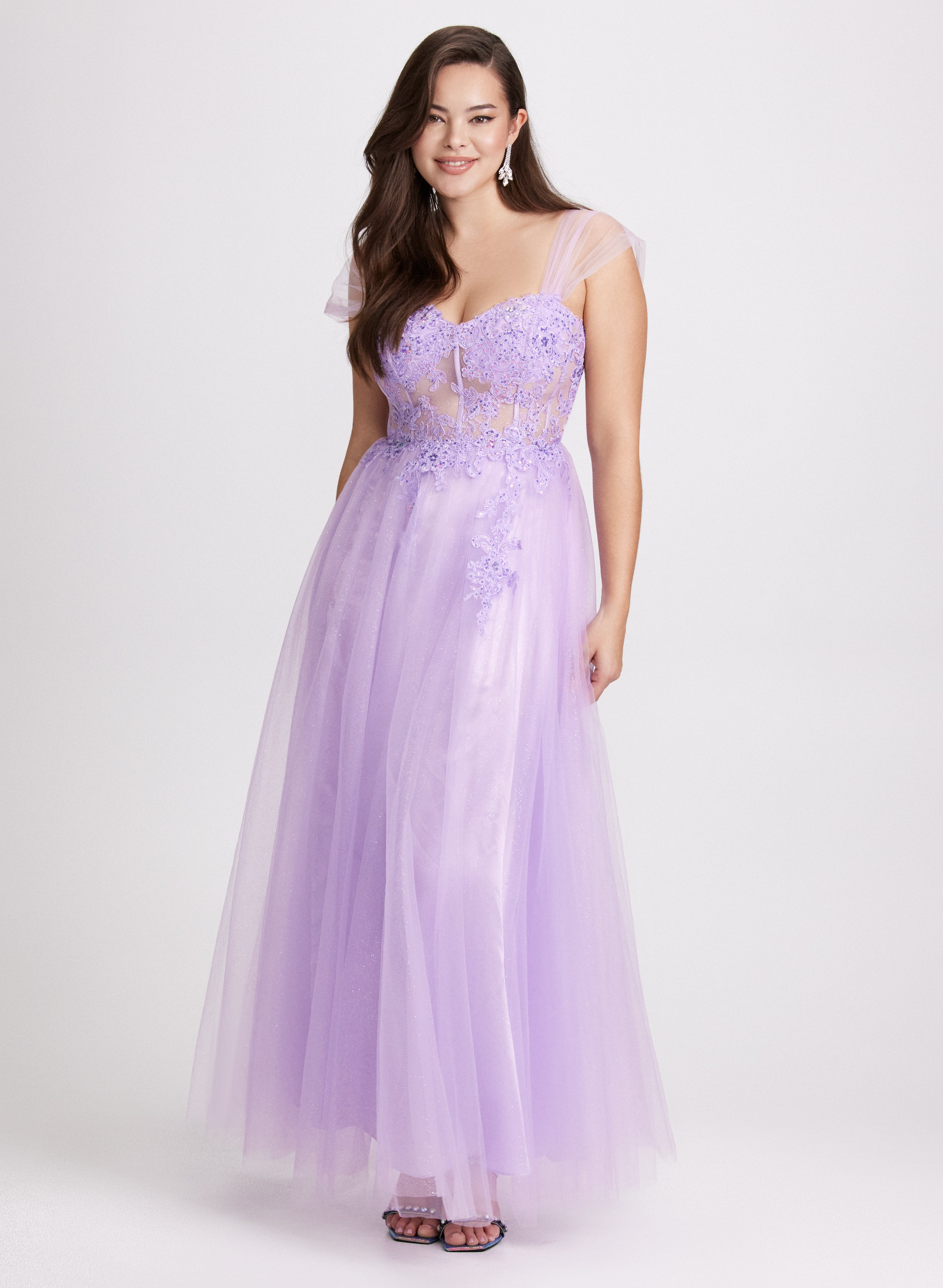 see through sheer mesh dress Violet Witch Sheer Mesh Dress