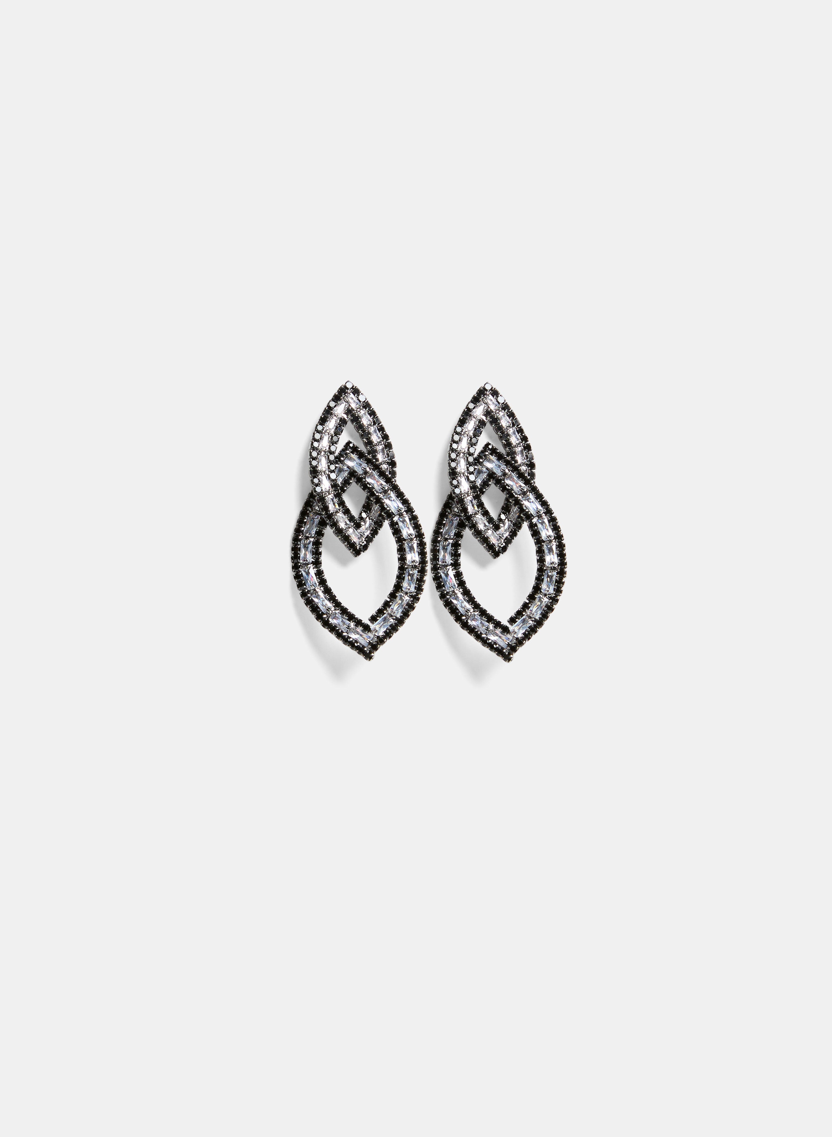 Tiered Tear-Drop Earrings