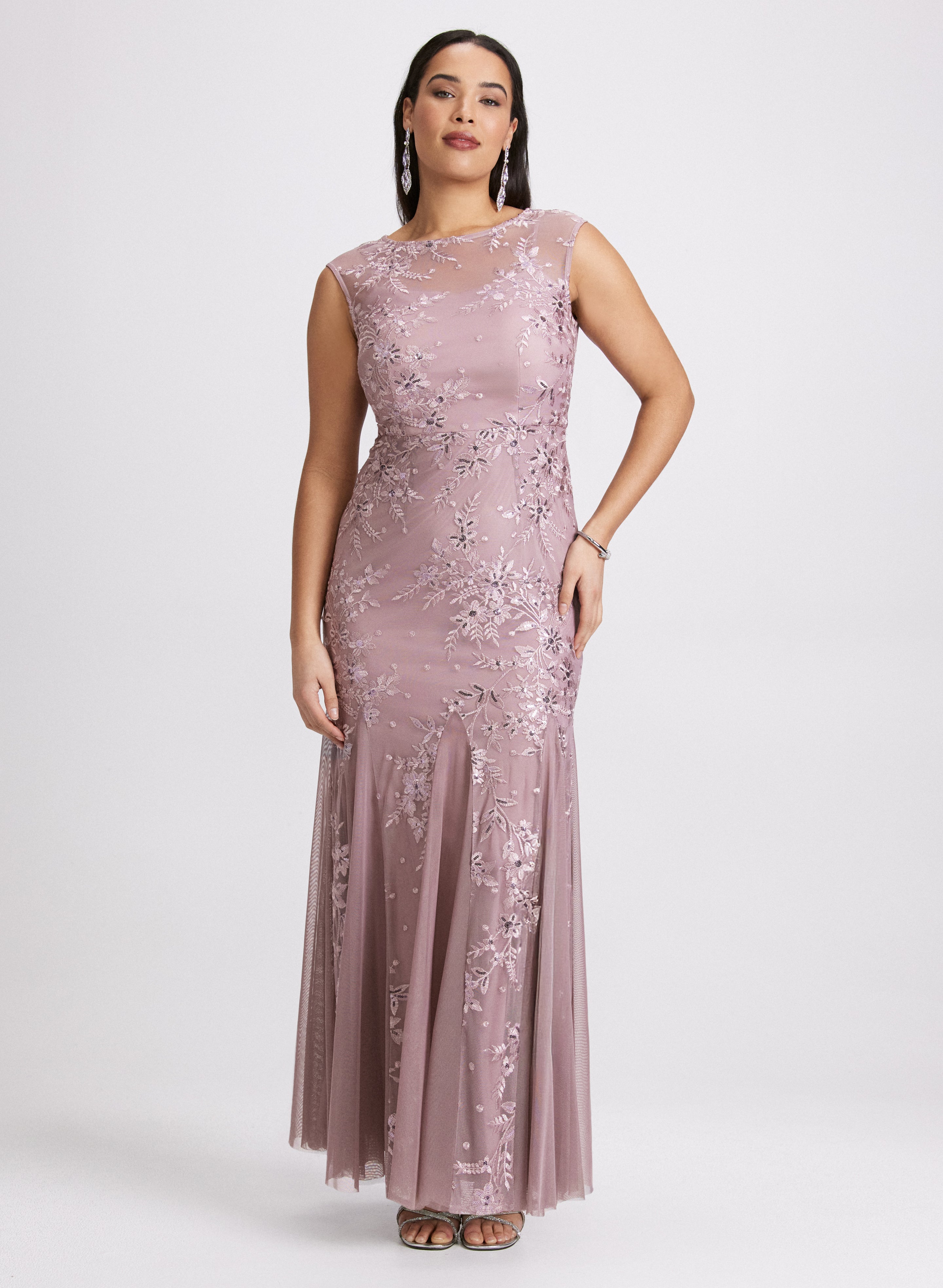 Embroidered Tulle Dress Embroidered Tulle Dress