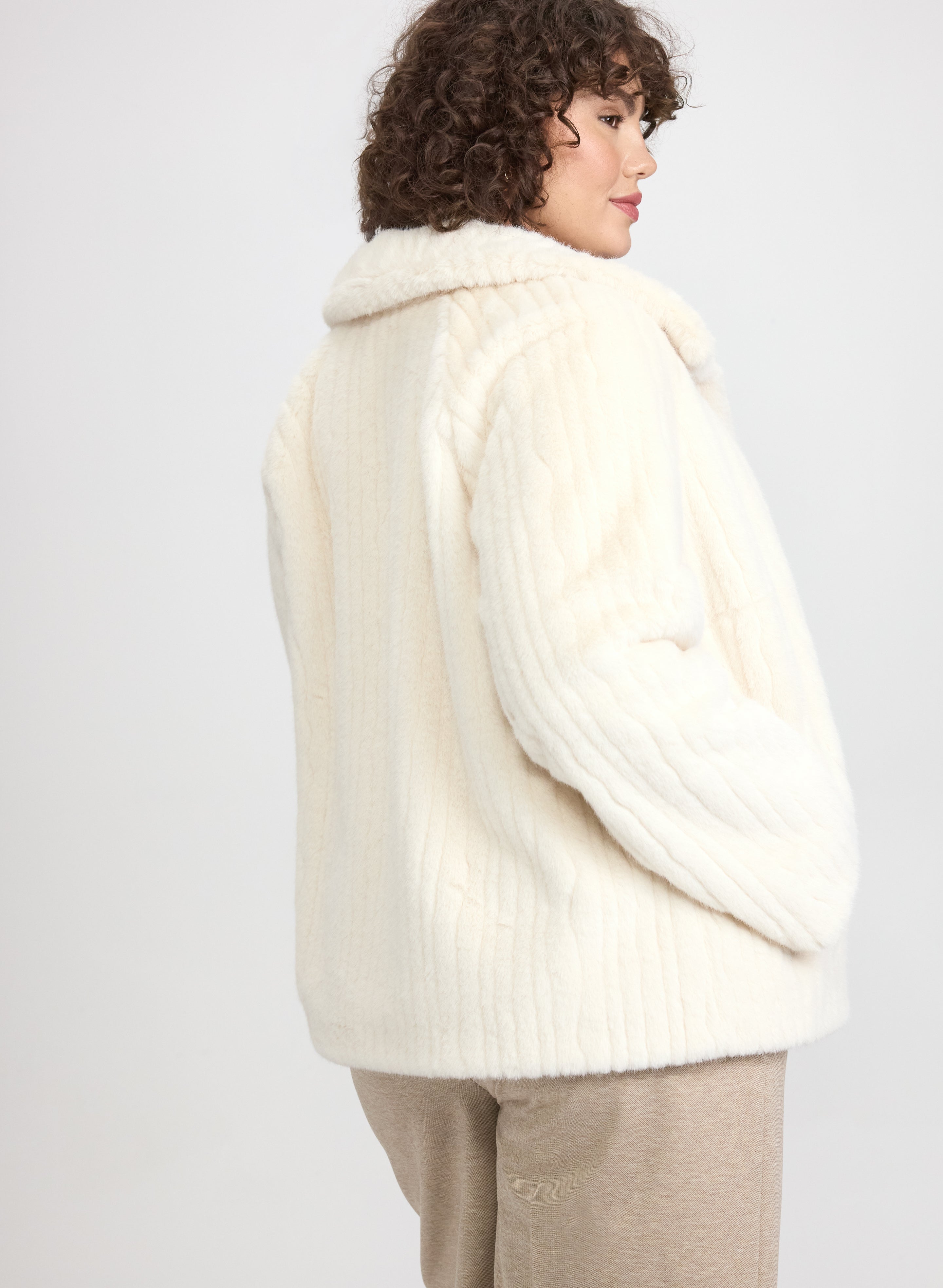 Faux Fur Coat