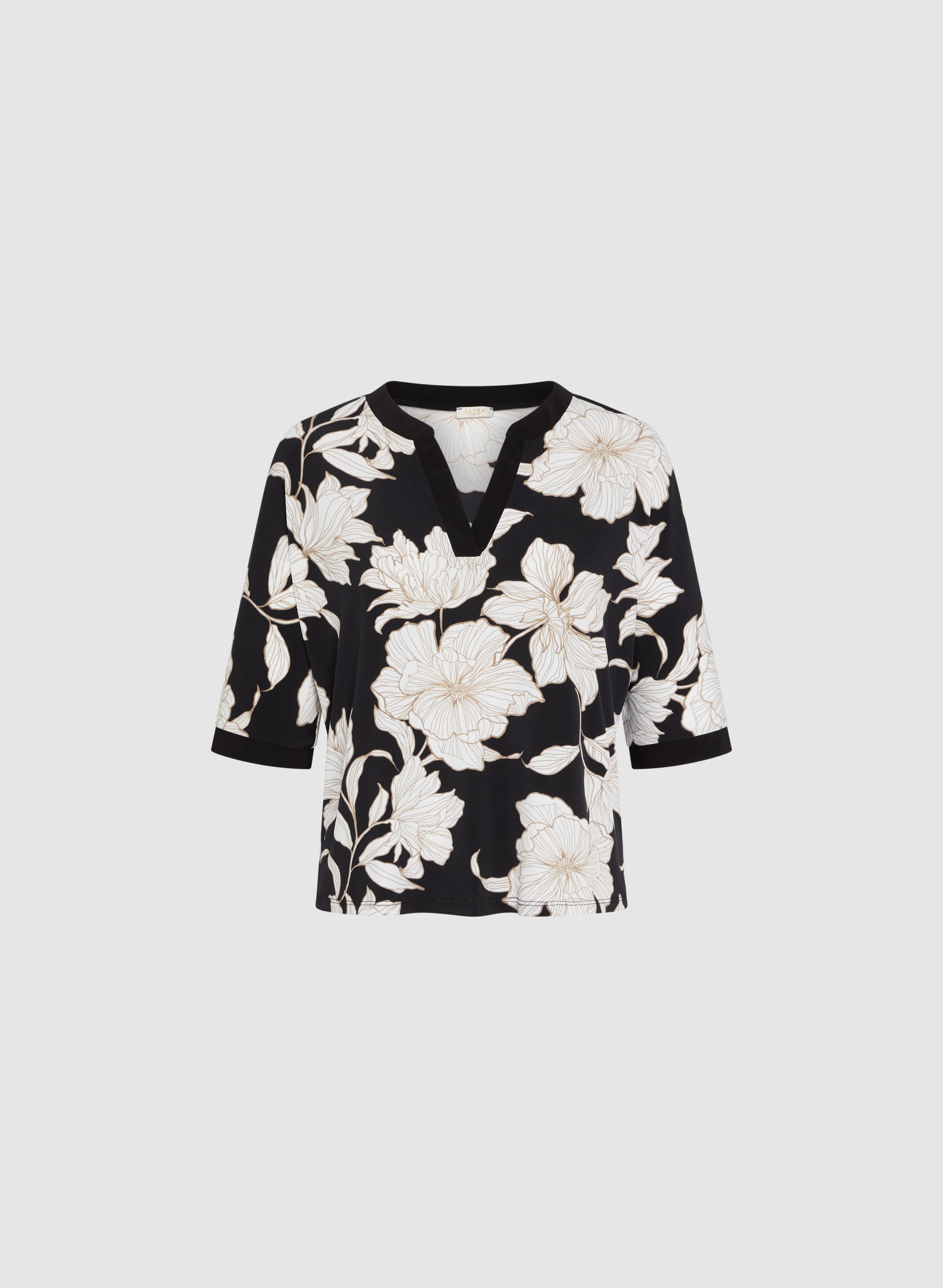 Kate Floral Top 6439 main image 1