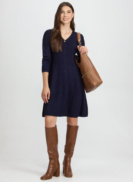 Cable Knit Dress