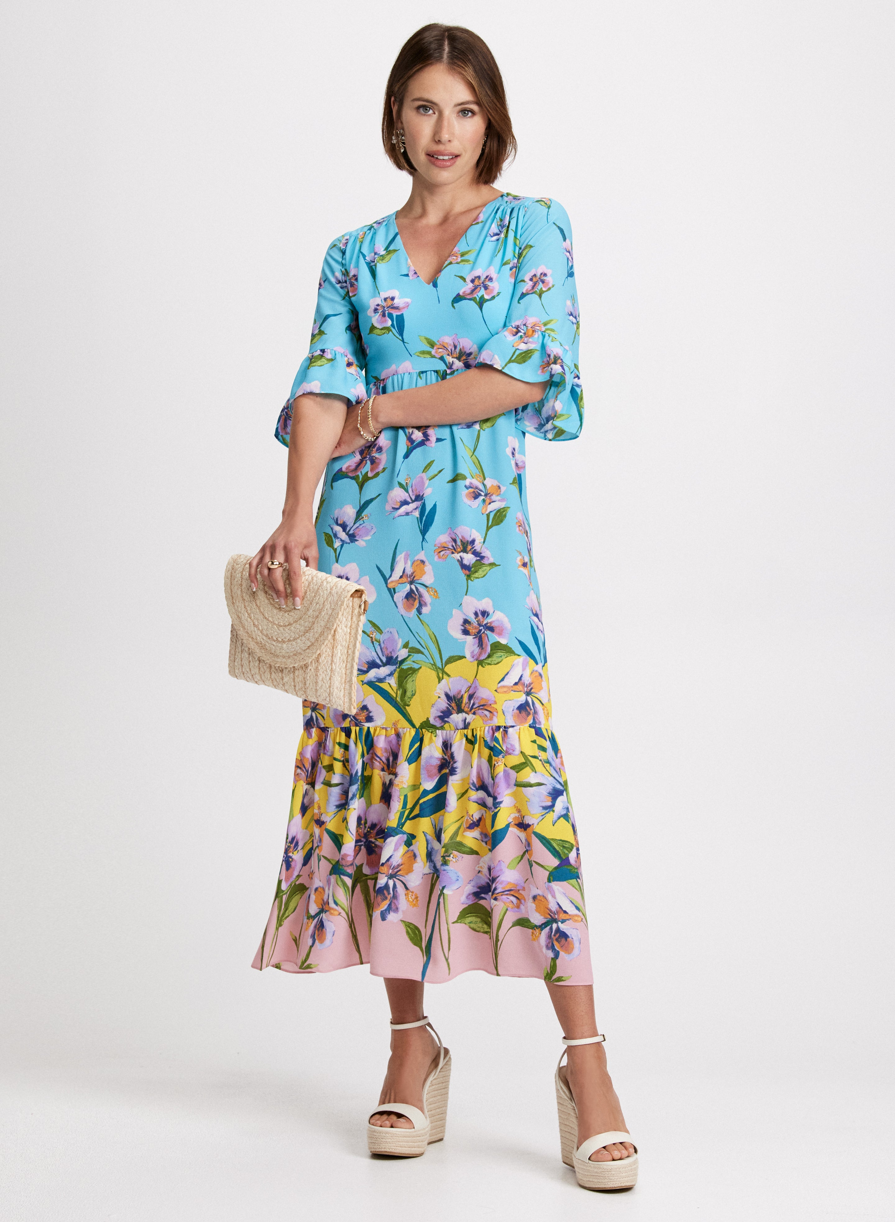 Floral Print Day Dress