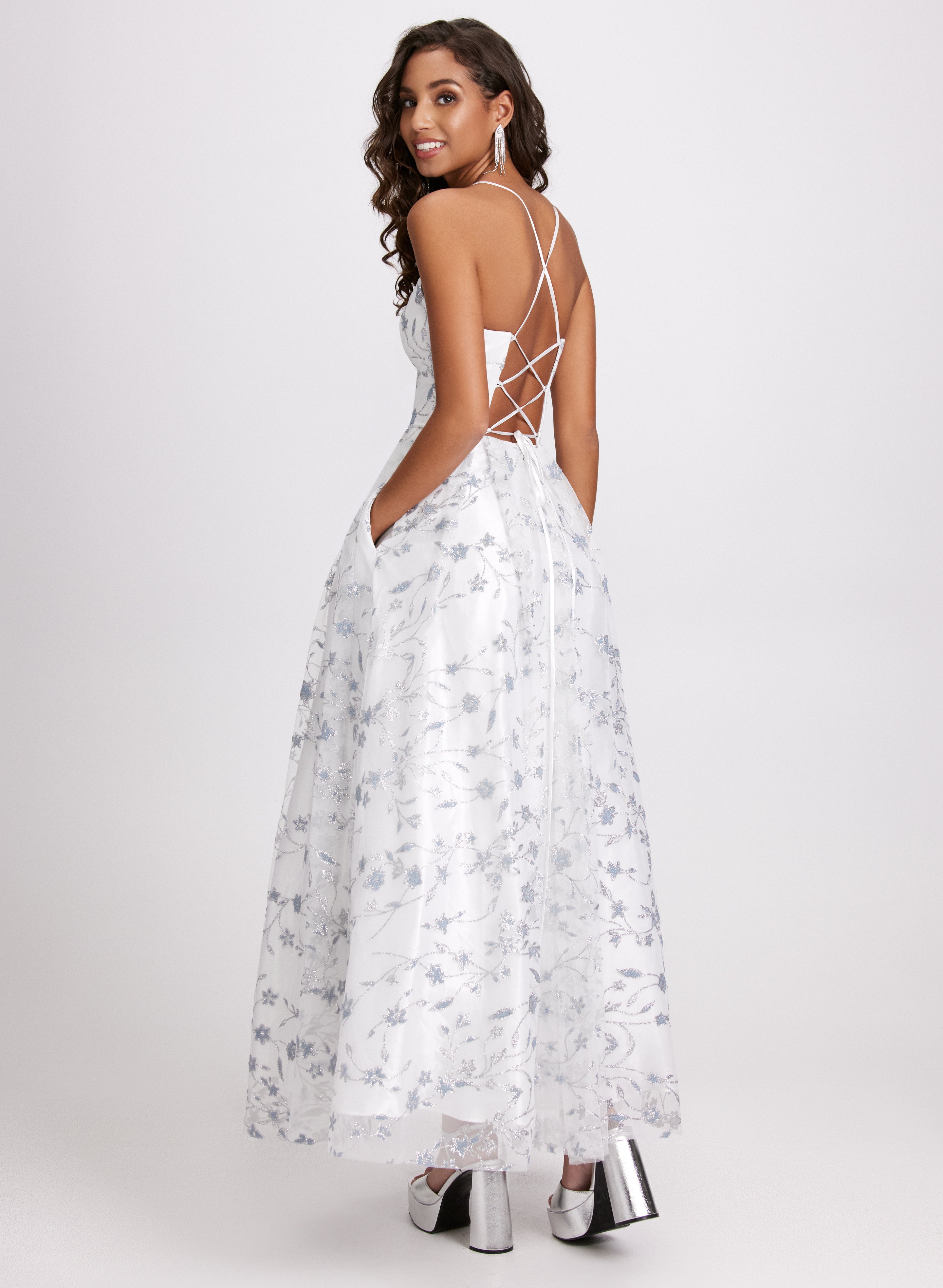 Mary Tulle Floral Dress main image 0