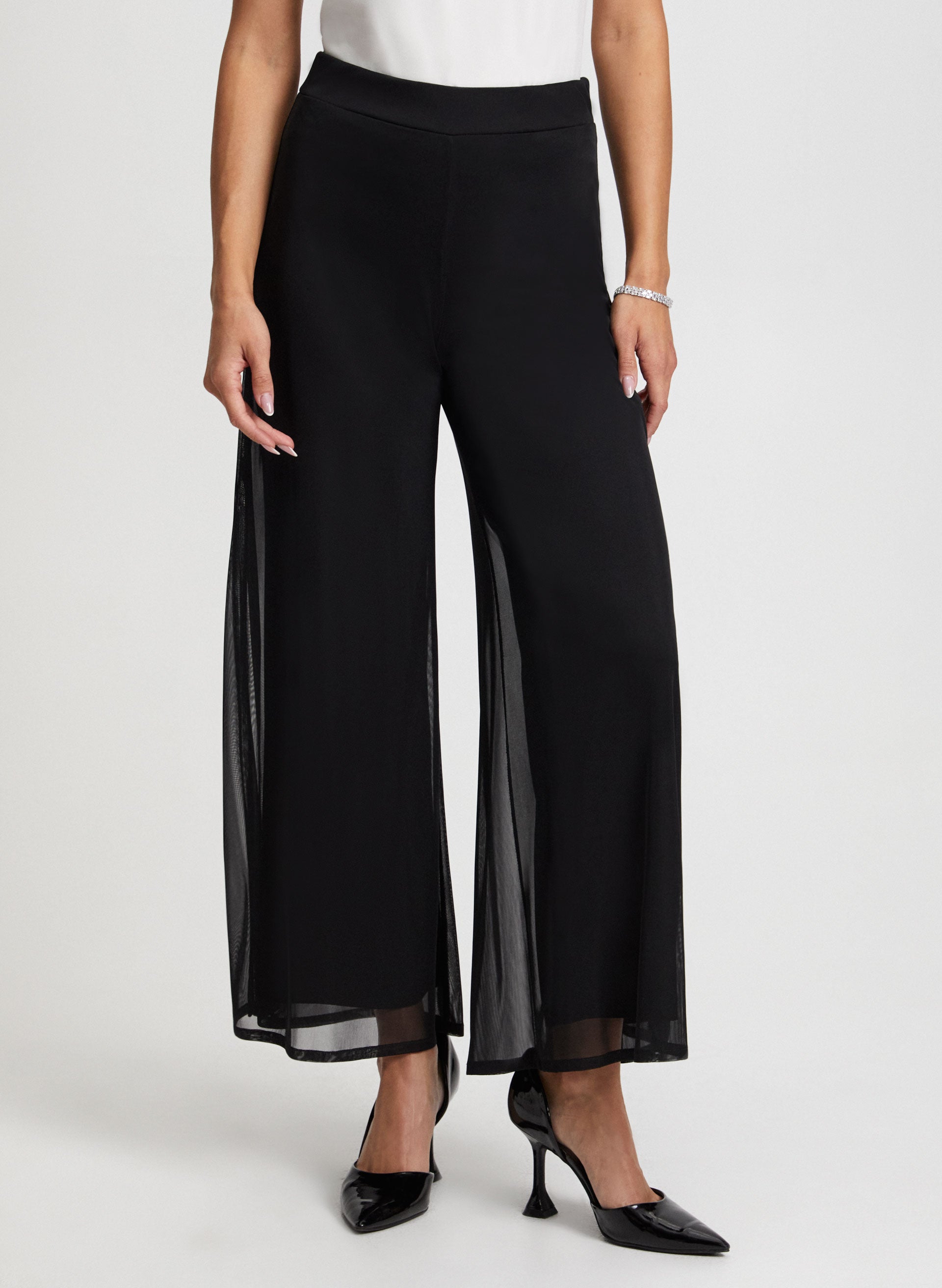 Olivia Chiffon Wide Leg Pants Regular