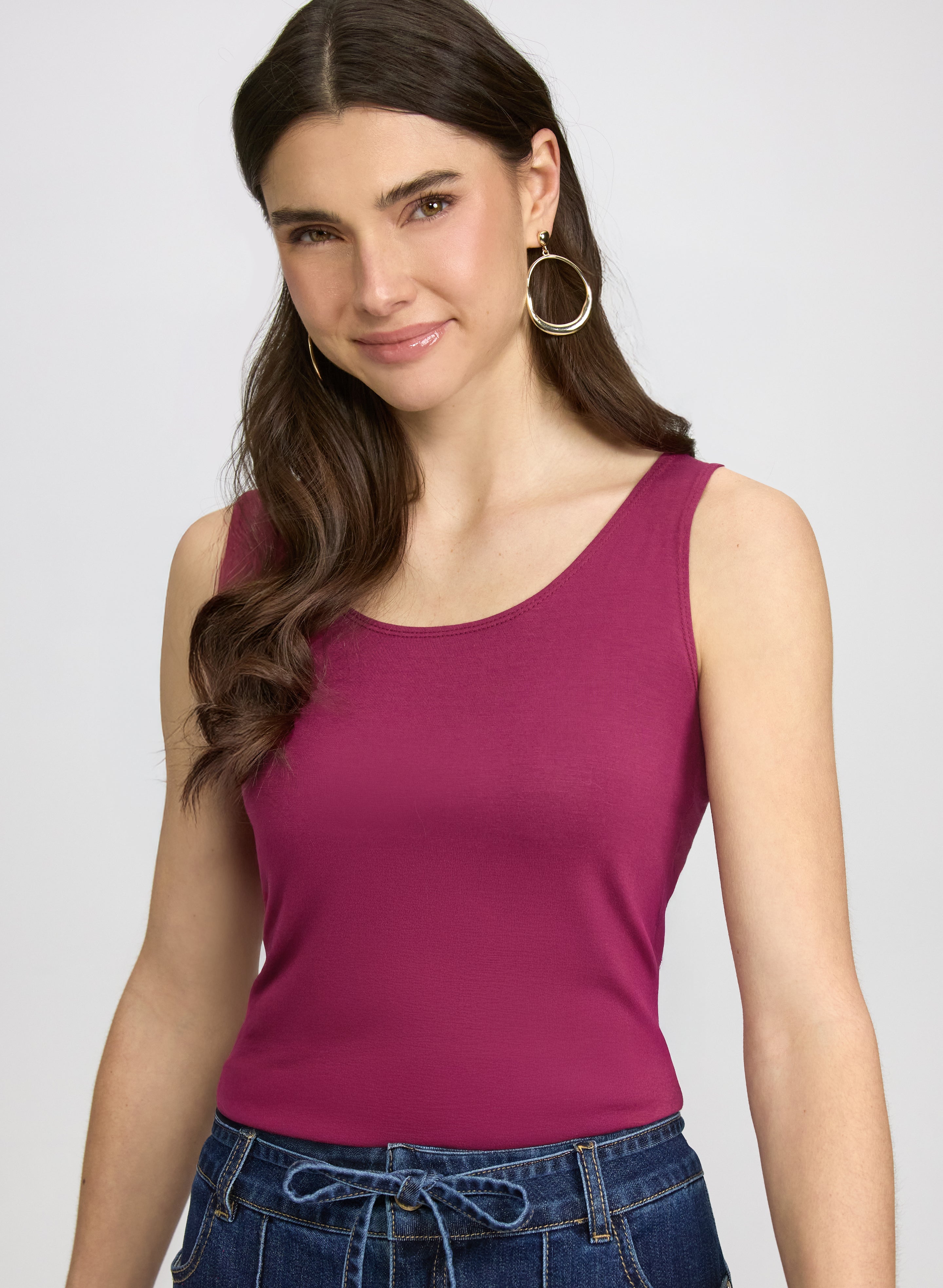 Scoop Neck Tank Top