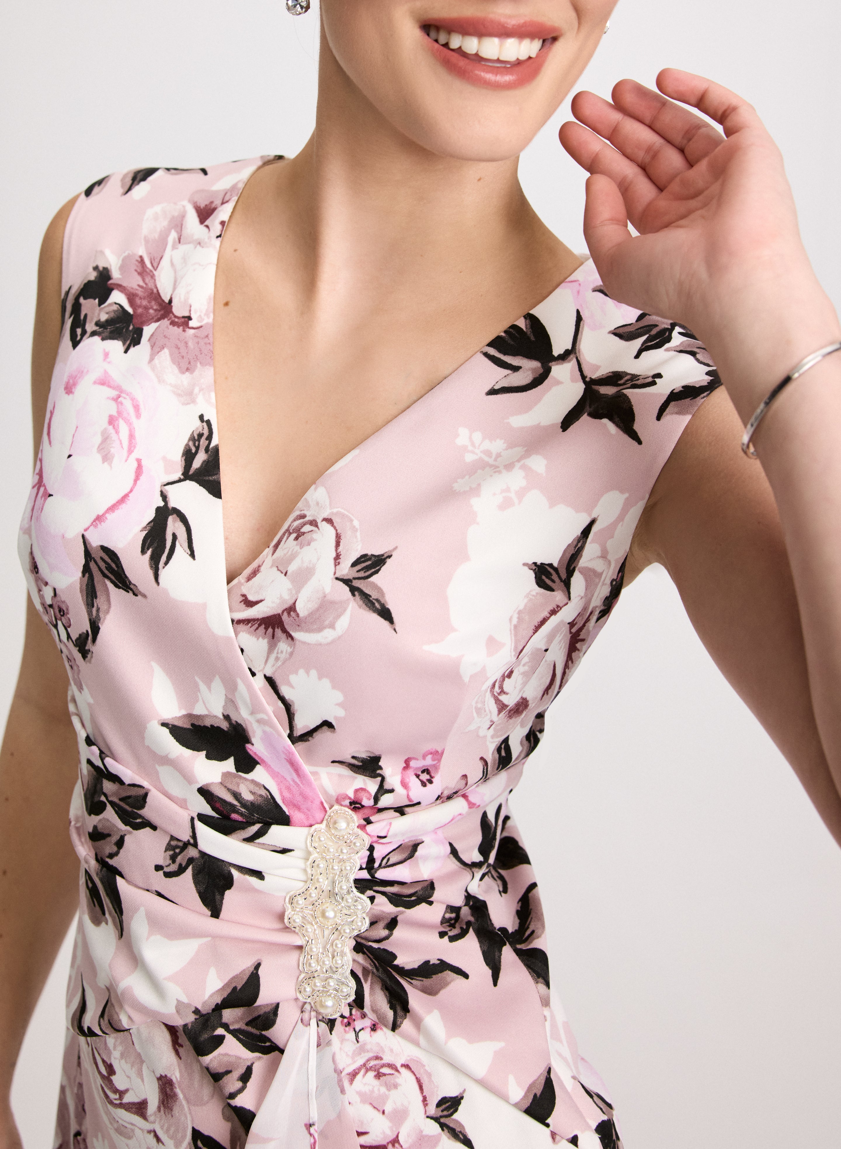 floral print pleats dress – BUNNY APARTMENT