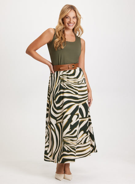 スカート The Attico Zebra-Printed Midi Skirt With Layered Design The Attico Zebra-Printed Skirt With Layered Design | THE LIST