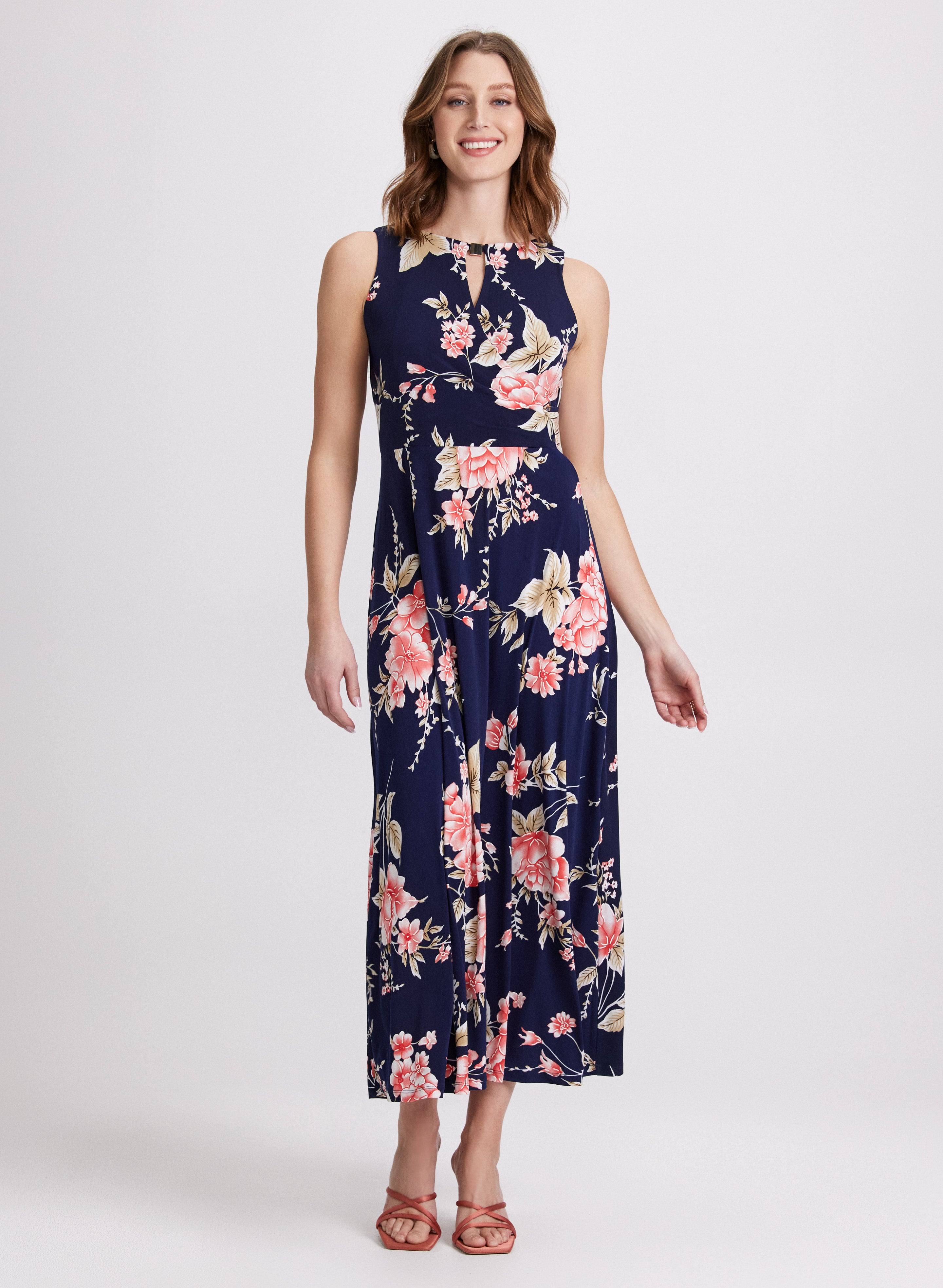 Floral Cut-Out Dress Floral Cut-Out Dress