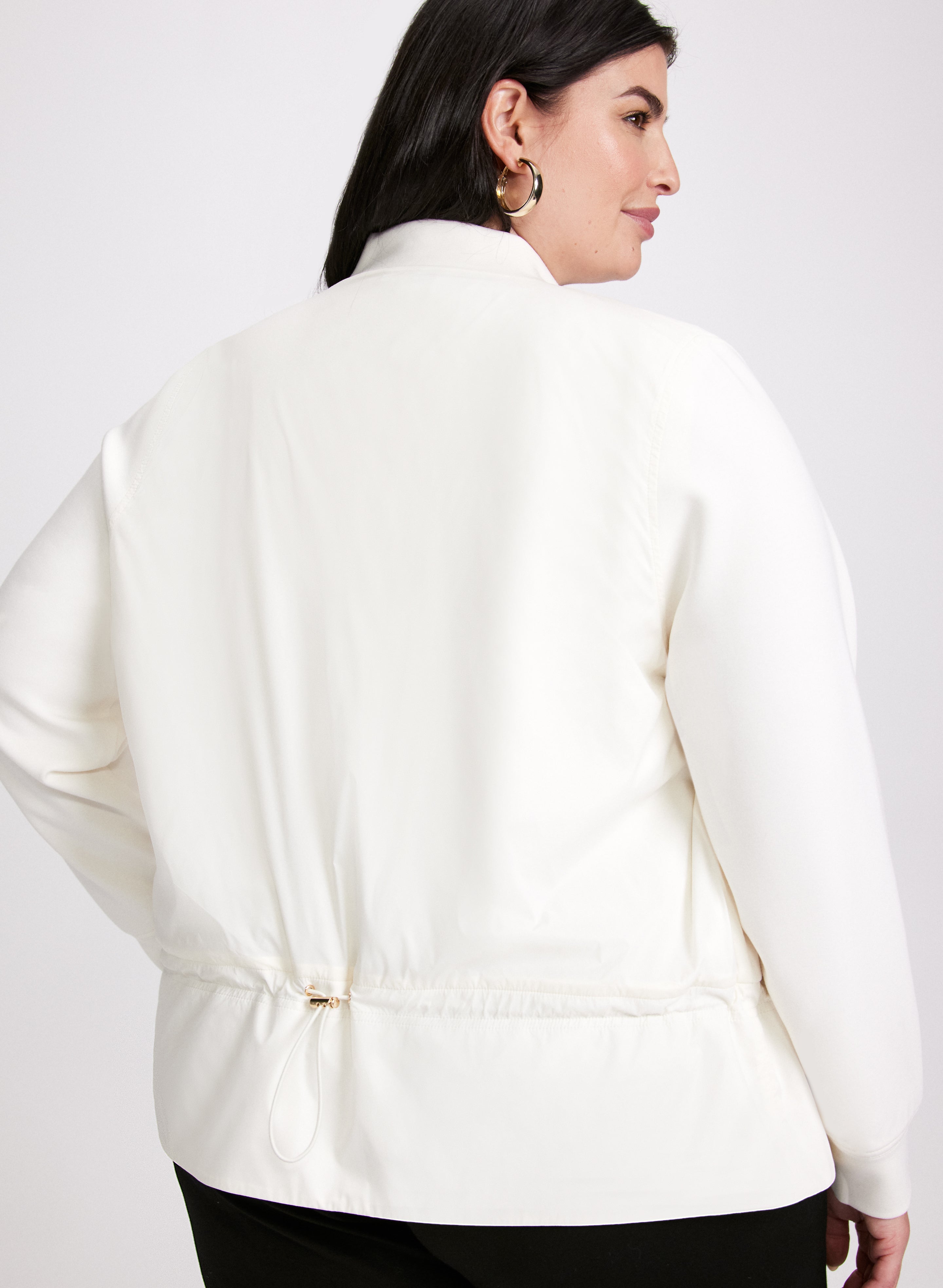 Twist Pattern Two Way Zipper Knit Cardigan CD20 - Korean