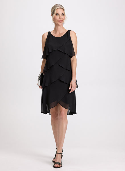 ワンピース Laura tiered dress black andmary ANDMARY】Keira tiered set up