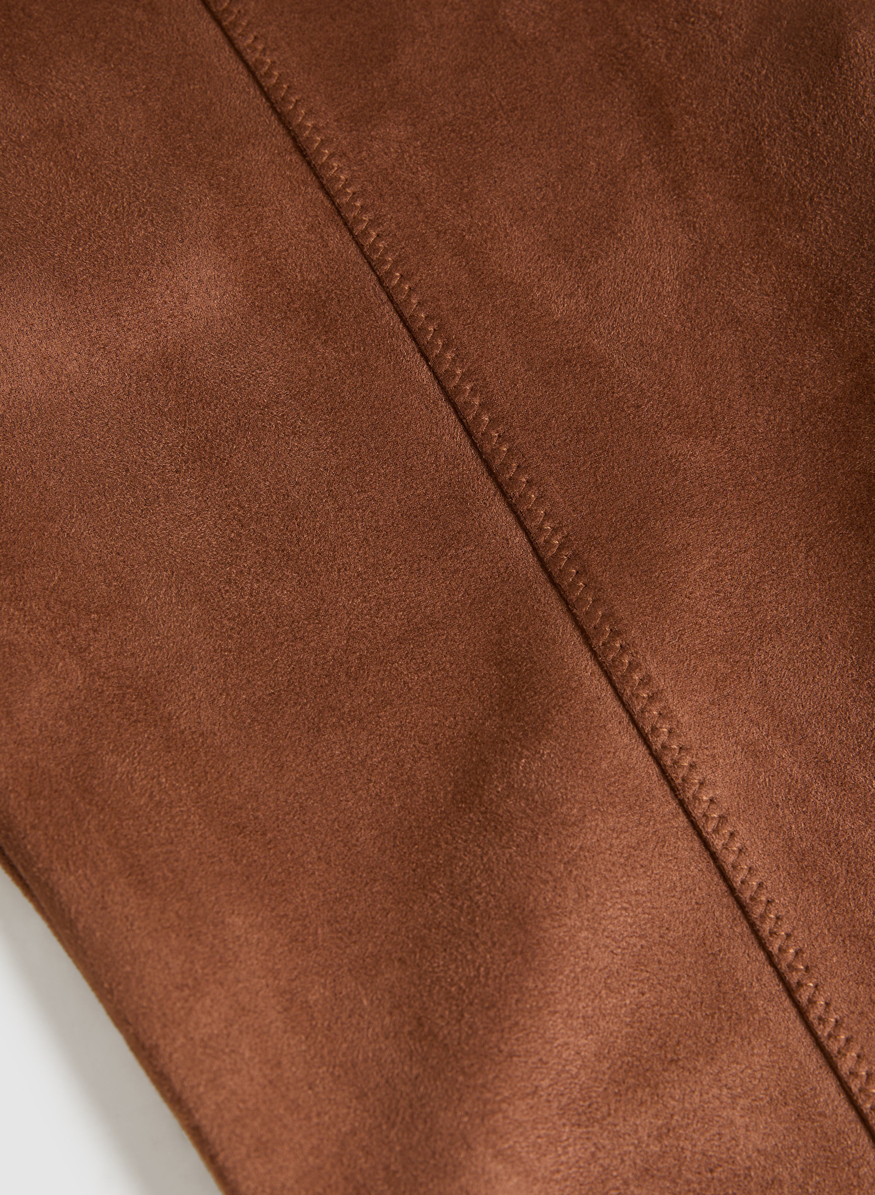 未使用 POST O'ALLS Brown Suede Pants USA製 未使用 POST O'ALLS Brown Suede Pants USA製 未使用 POST O´ALLS