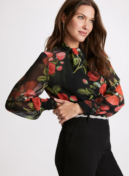 ワンピース Treat Urself Twist Flare Pintuck Blouse Treat Urself Twist Flare Pintuck Blouse