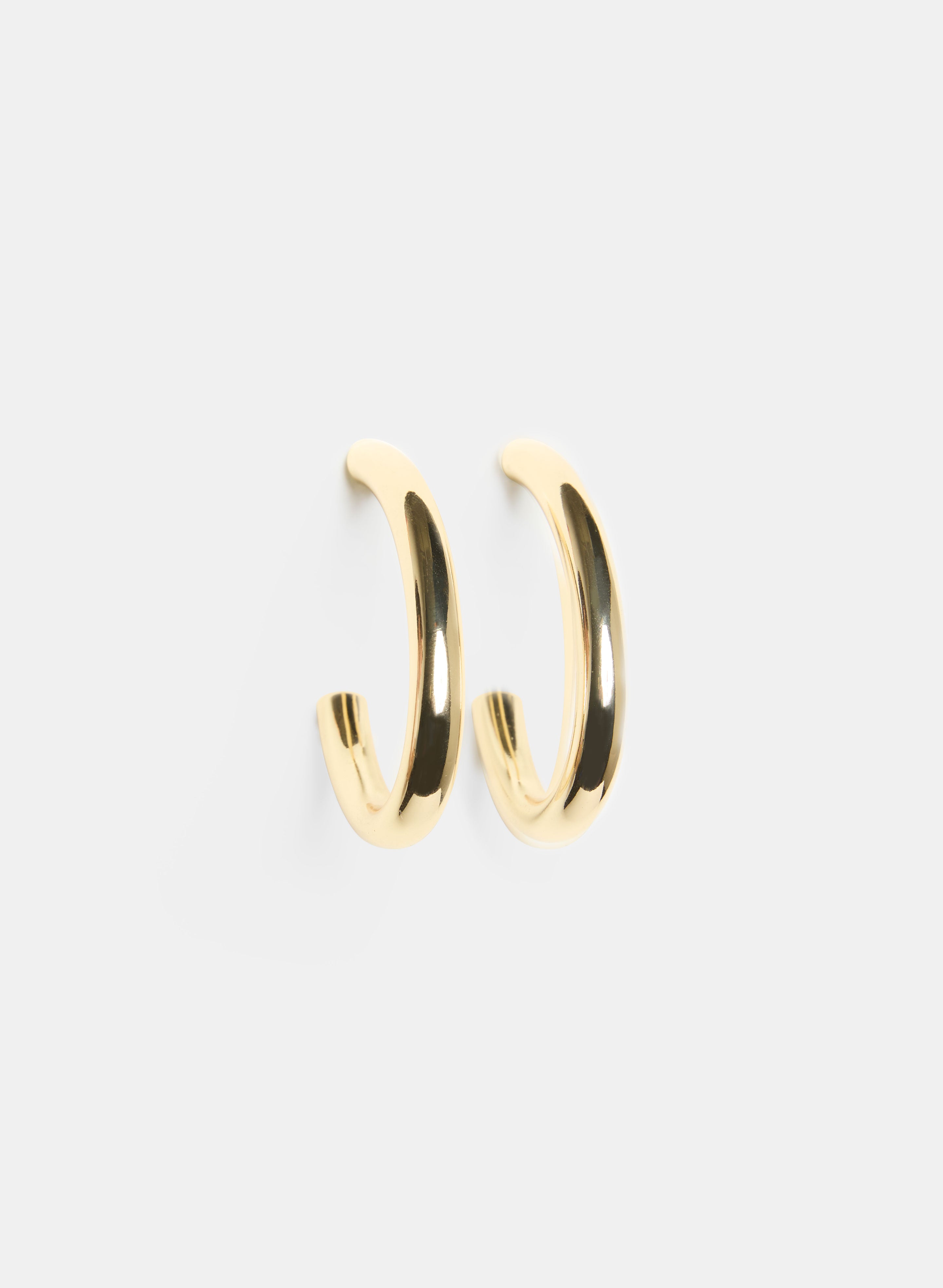 Oval Hoop Earrings